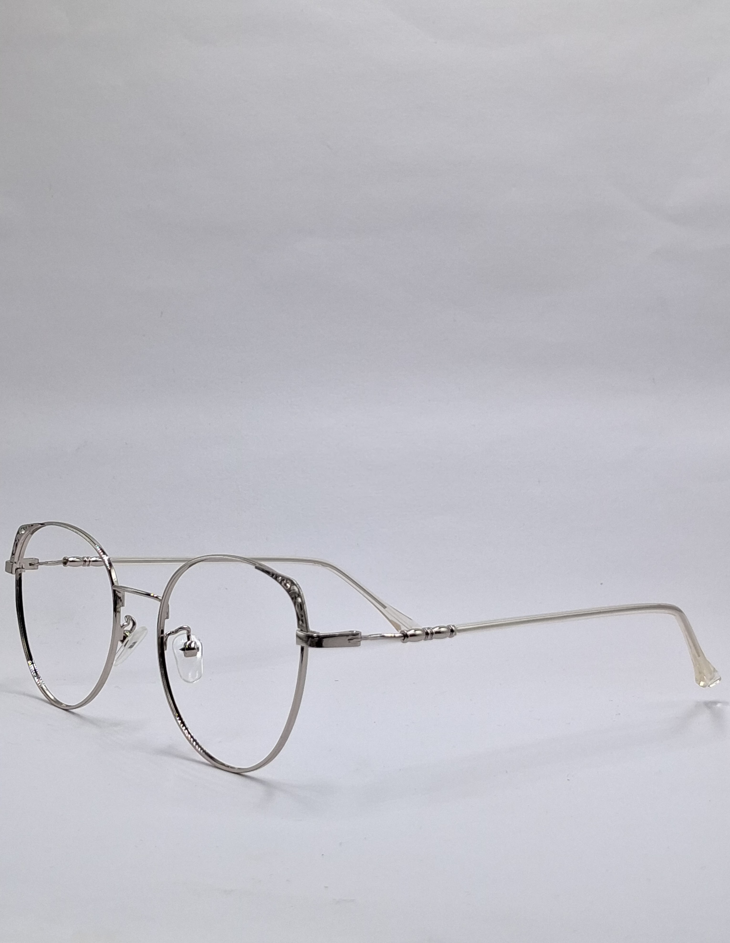 vision plus metallic chrome metal frame