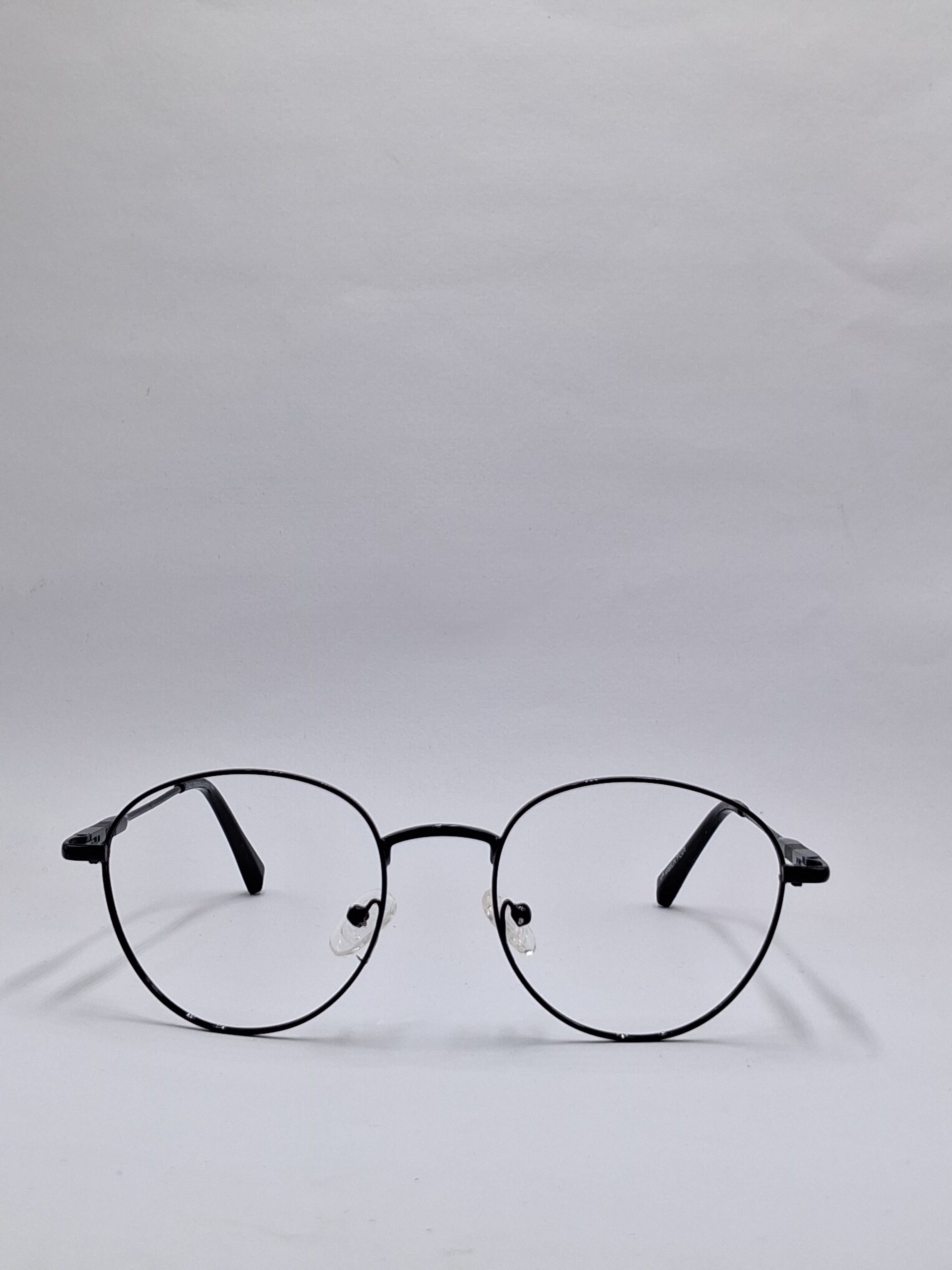 vision plus metallic black metal frame