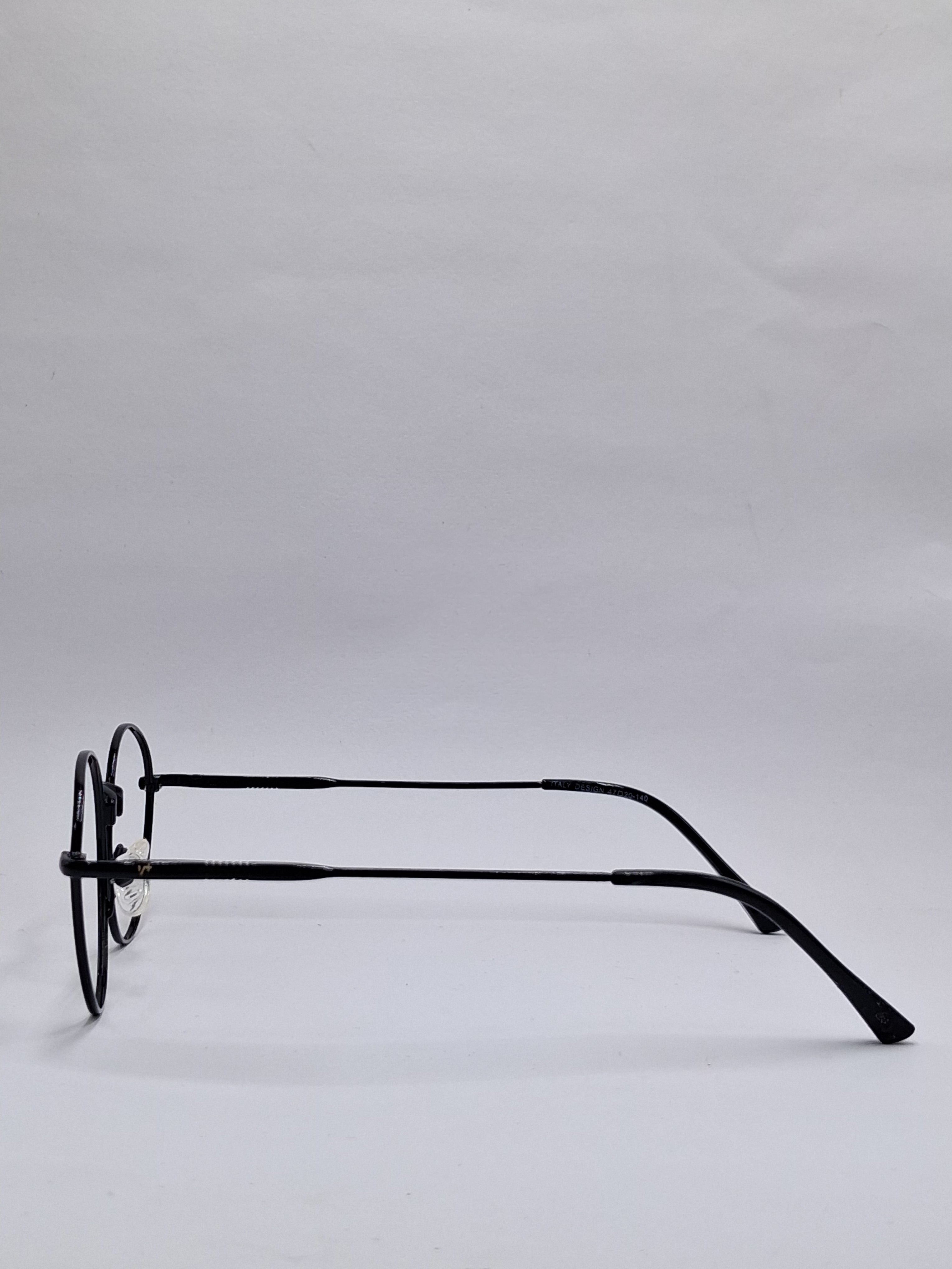 vision plus metallic black metal frame