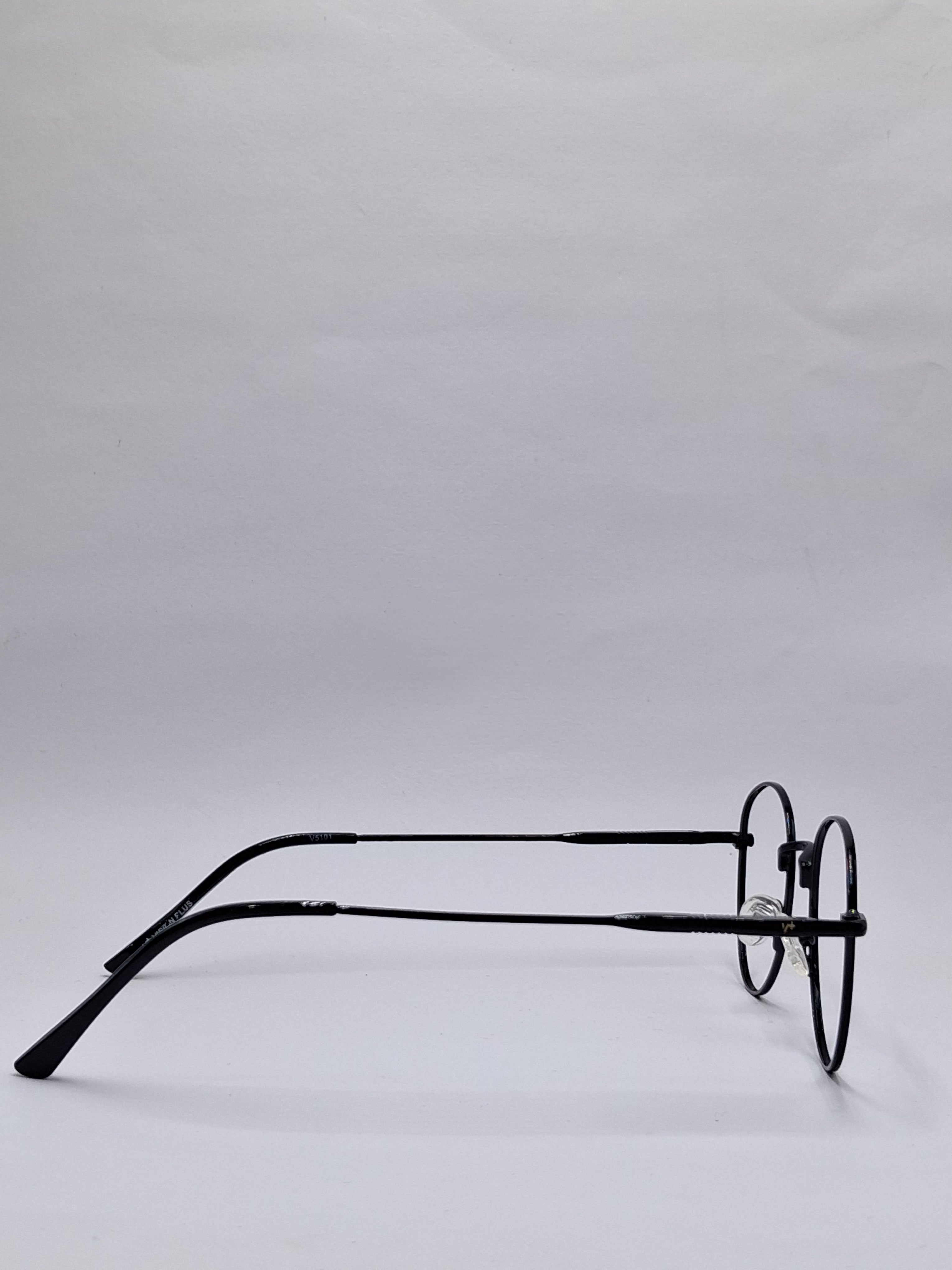 vision plus metallic black metal frame