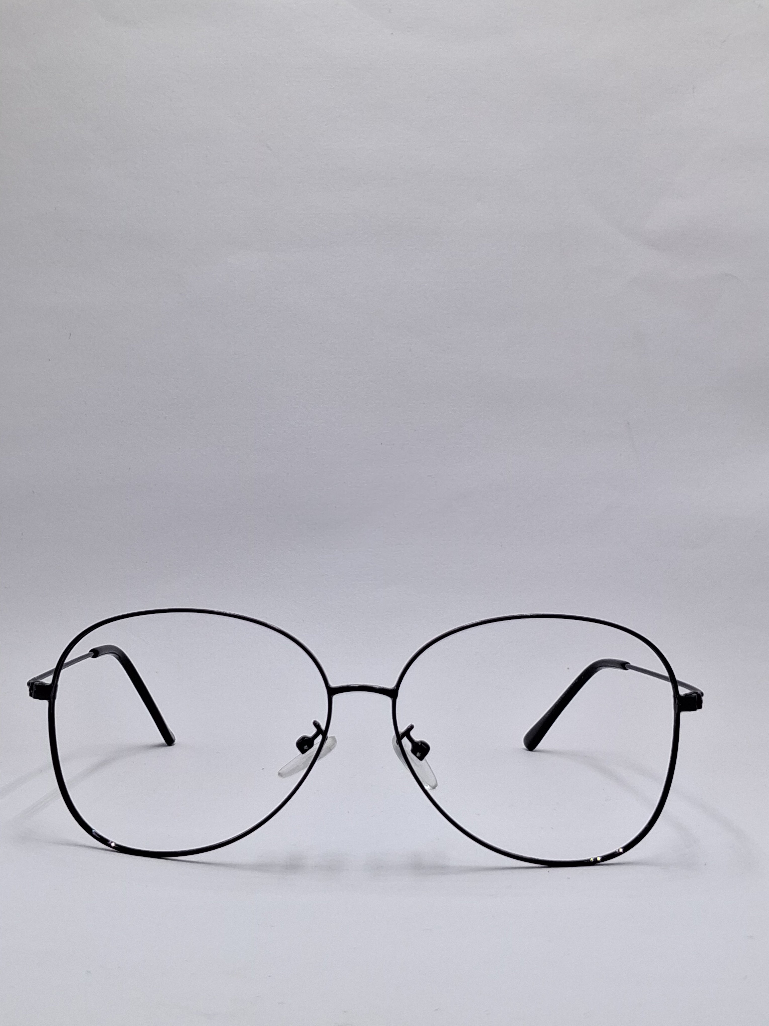 vision plus metallic black metal frame