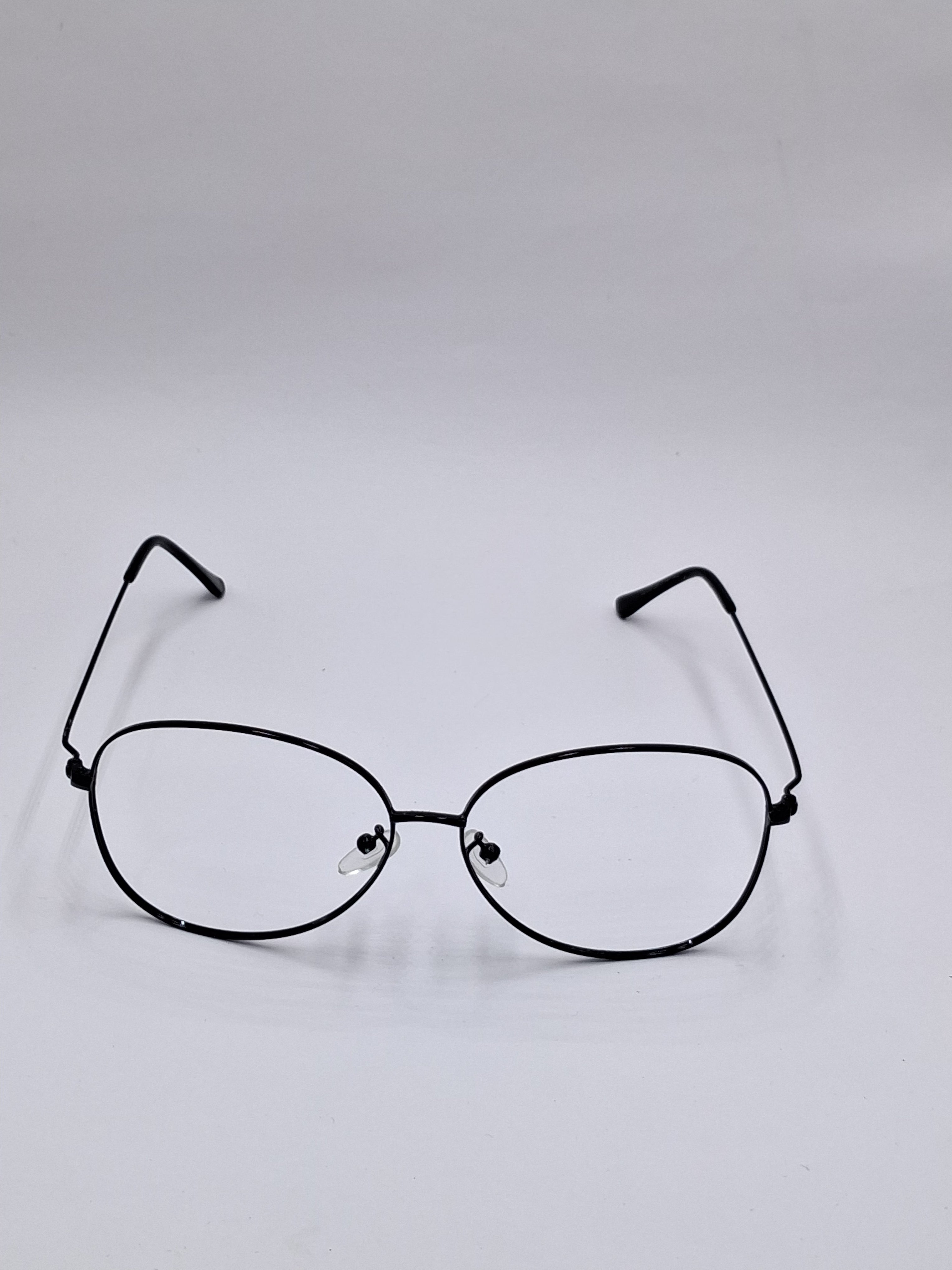 vision plus metallic black metal frame
