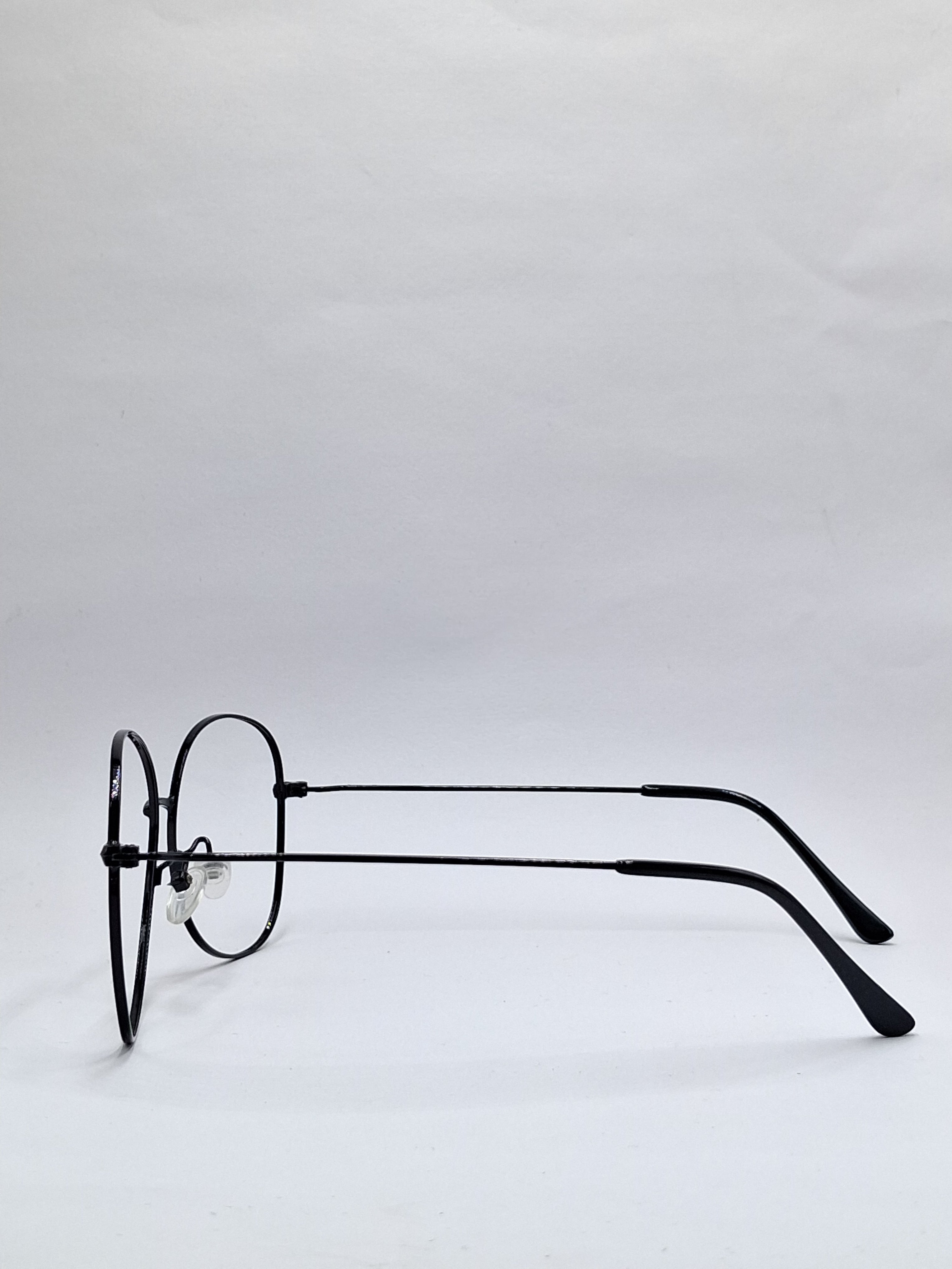 vision plus metallic black metal frame