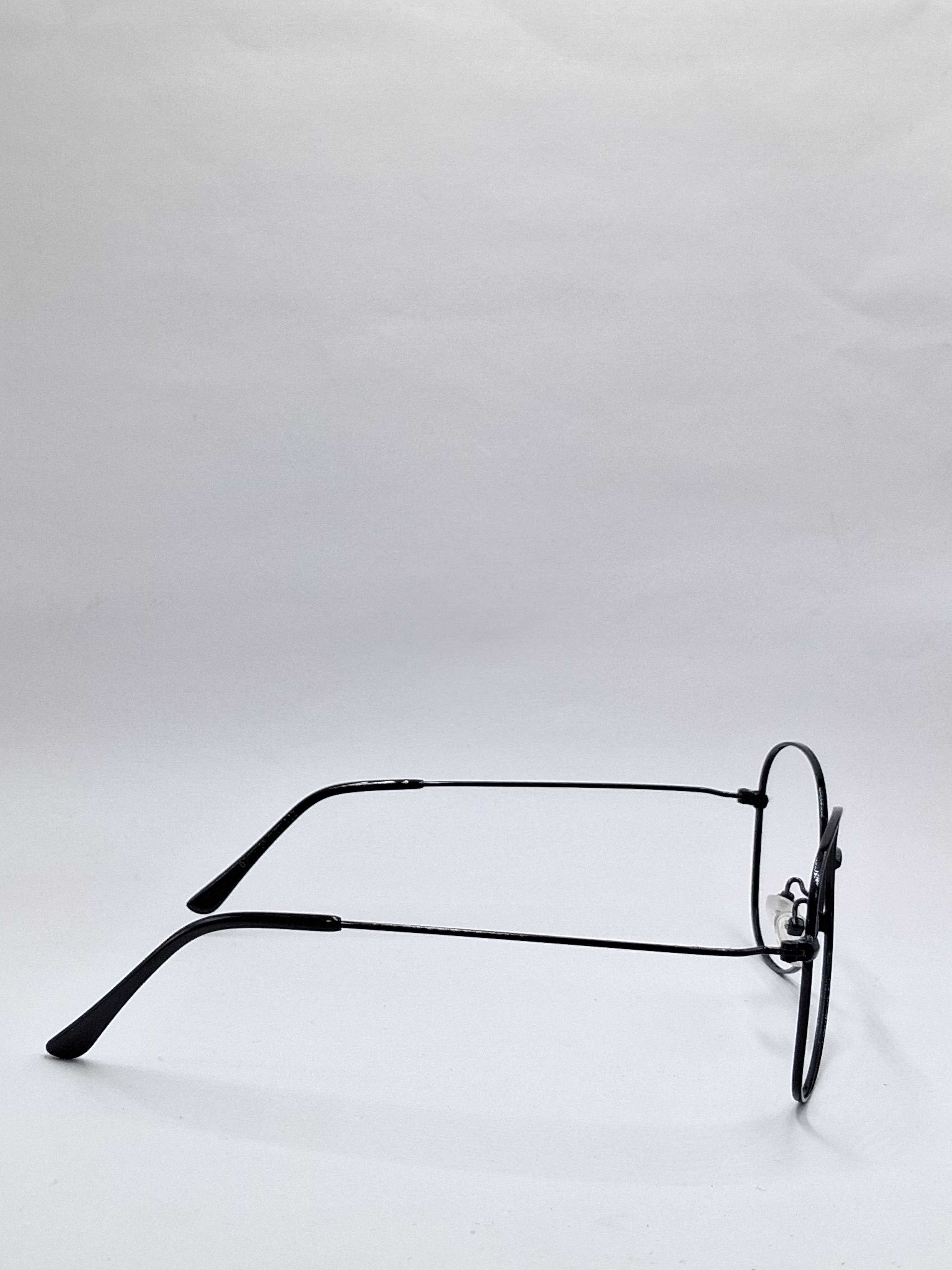vision plus metallic black metal frame