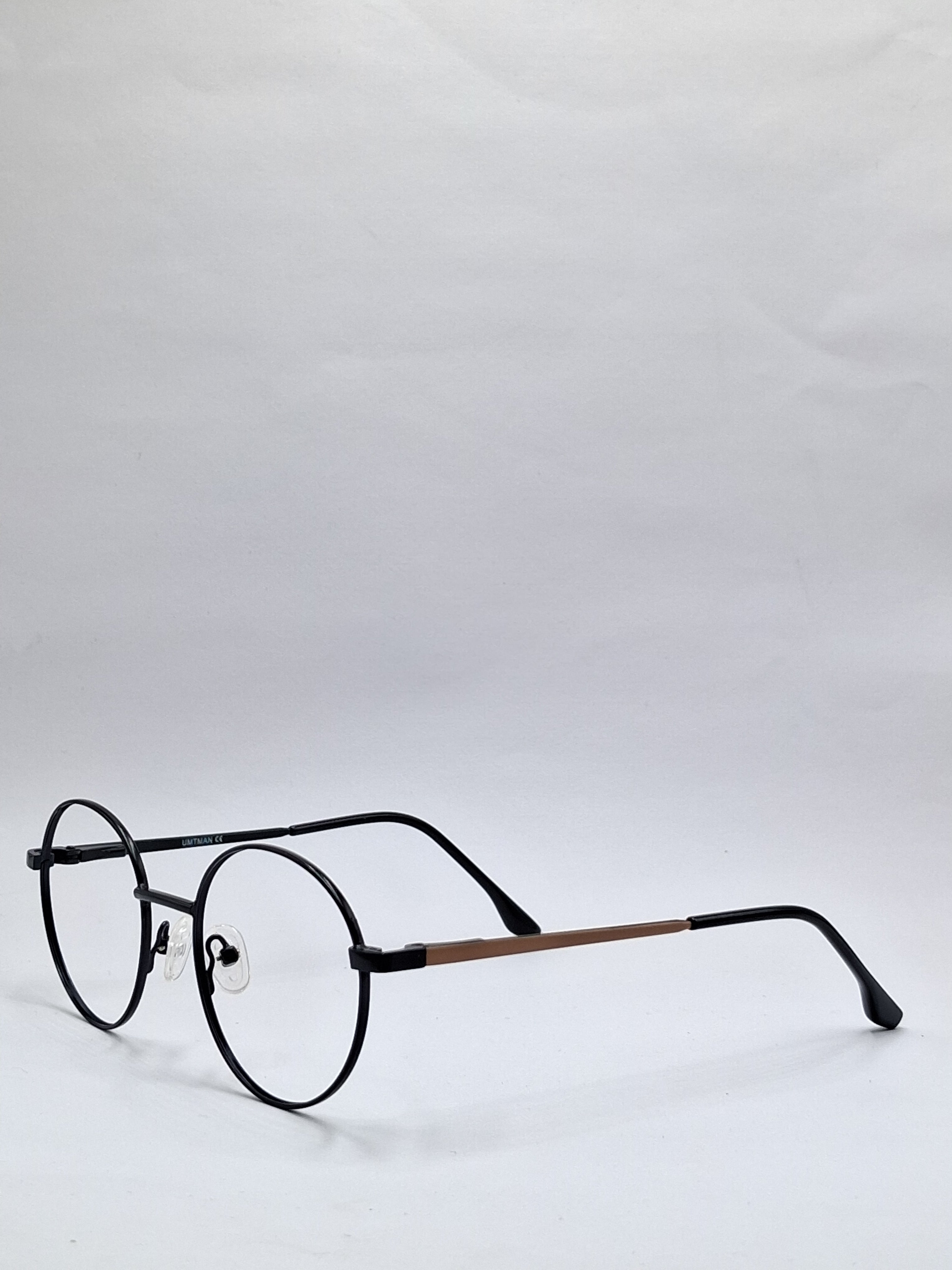 vision plus metallic matte black metal frame
