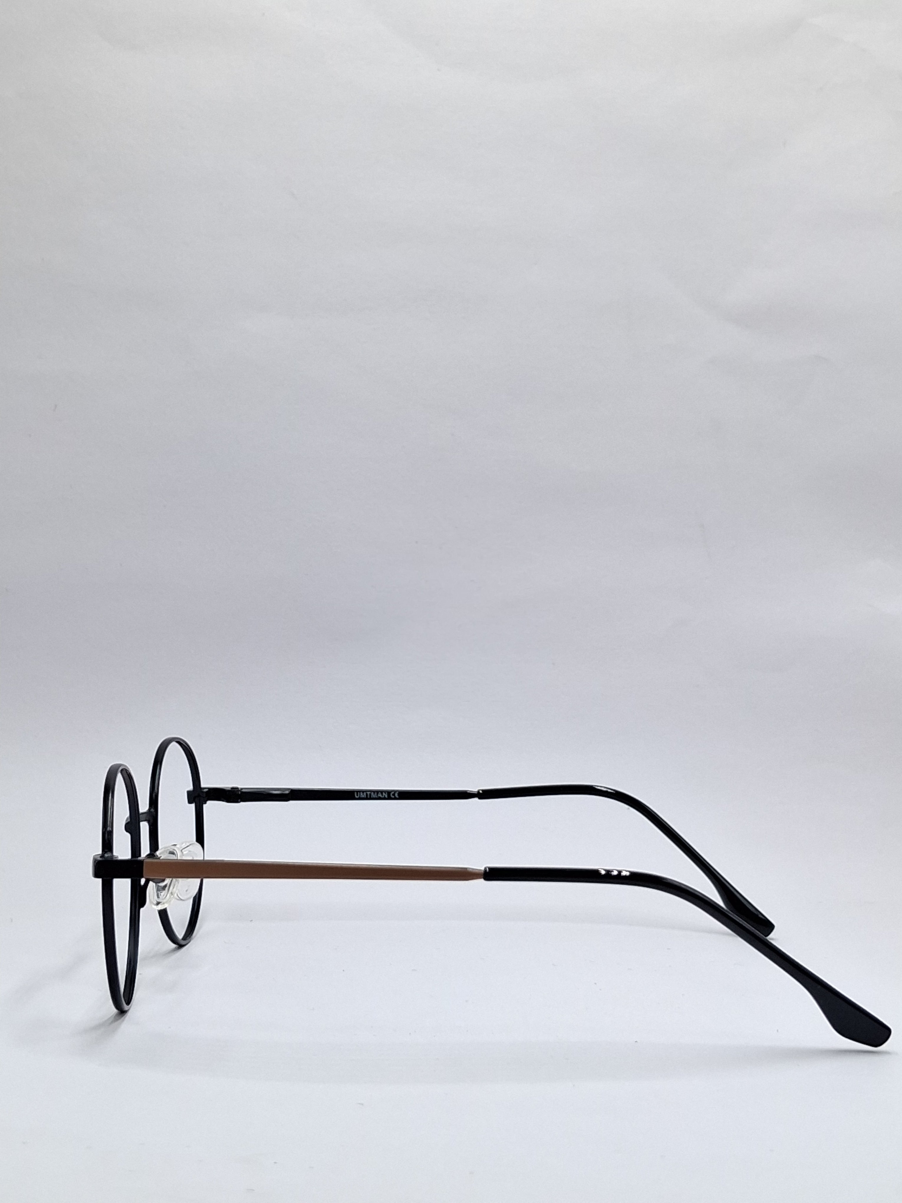 vision plus metallic matte black metal frame