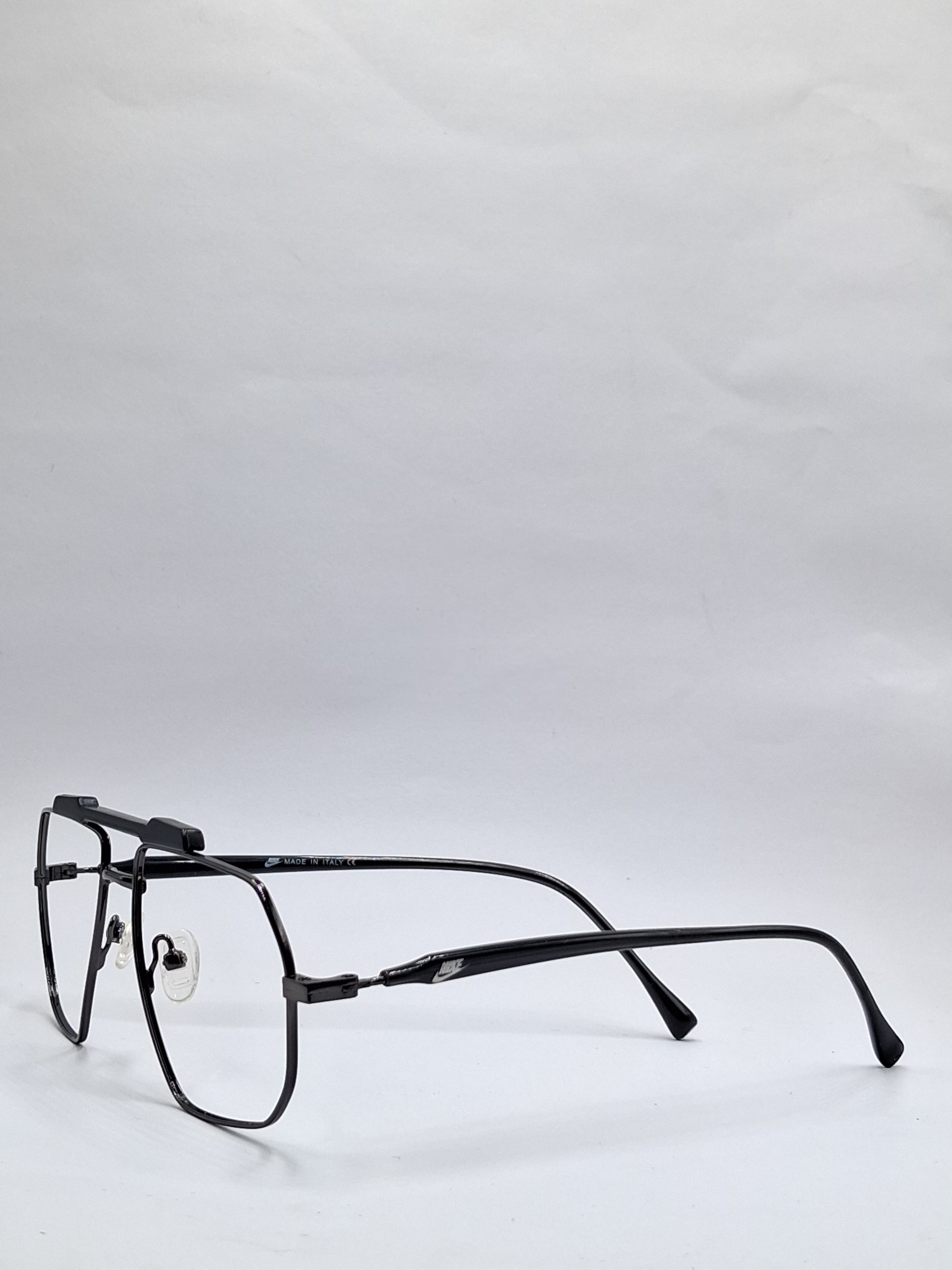 vision plus metallic black metal frame