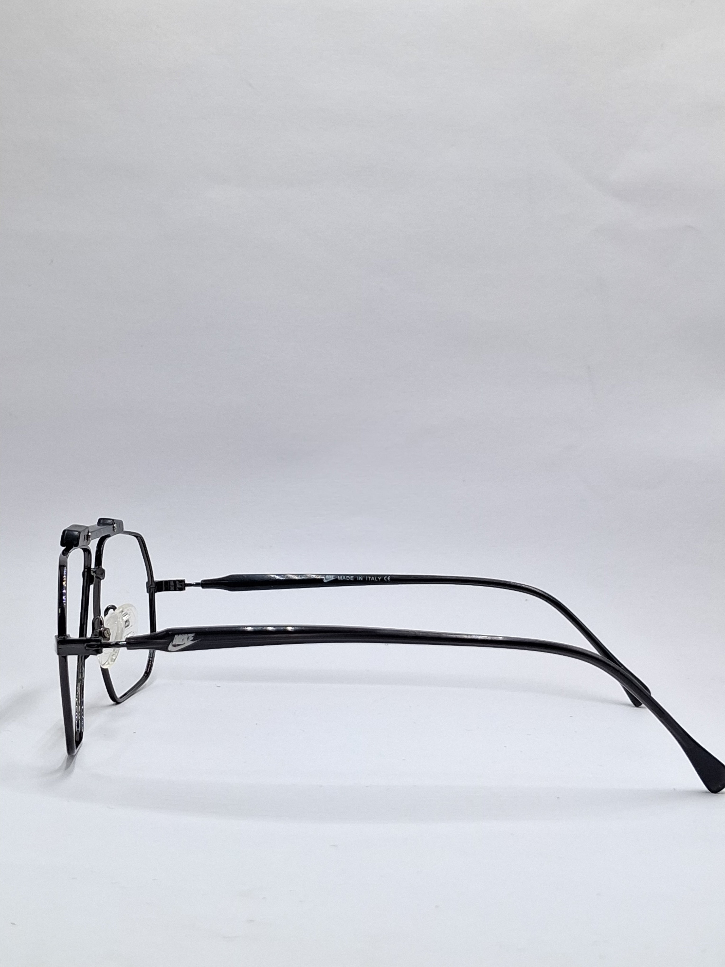 vision plus metallic black metal frame