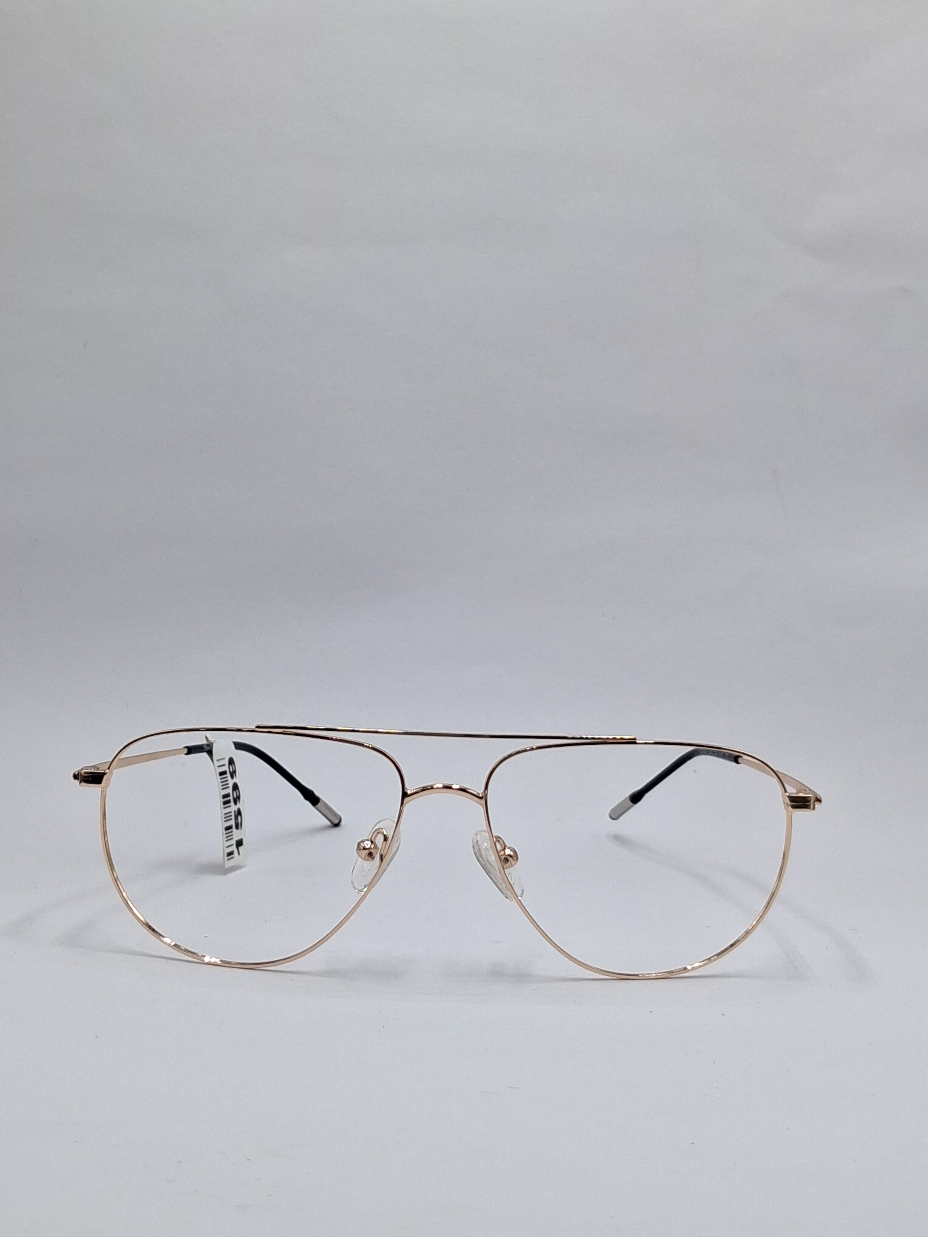 vision plus metallic gold metal frame