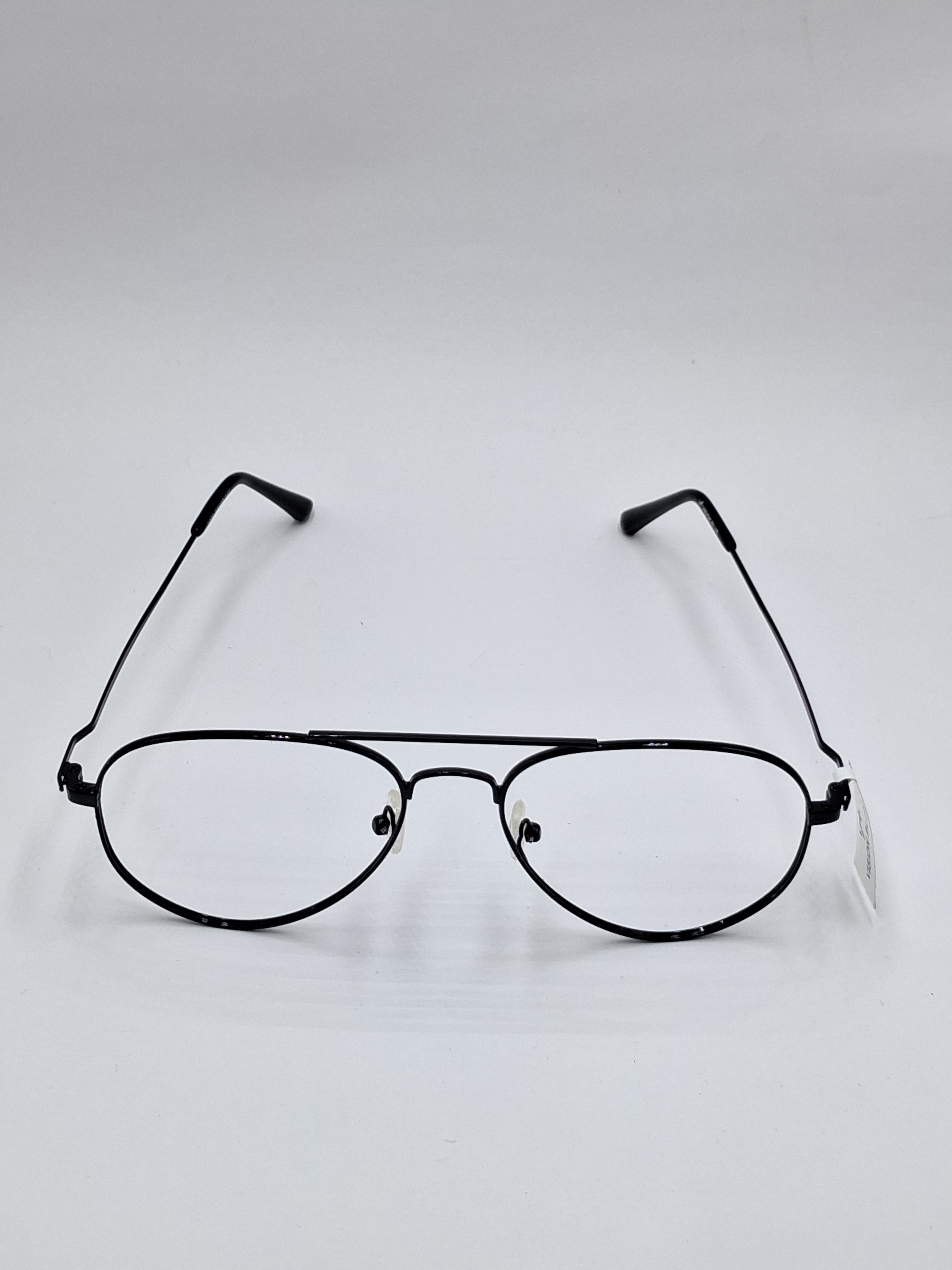 vision plus metallic double bar black metal frame