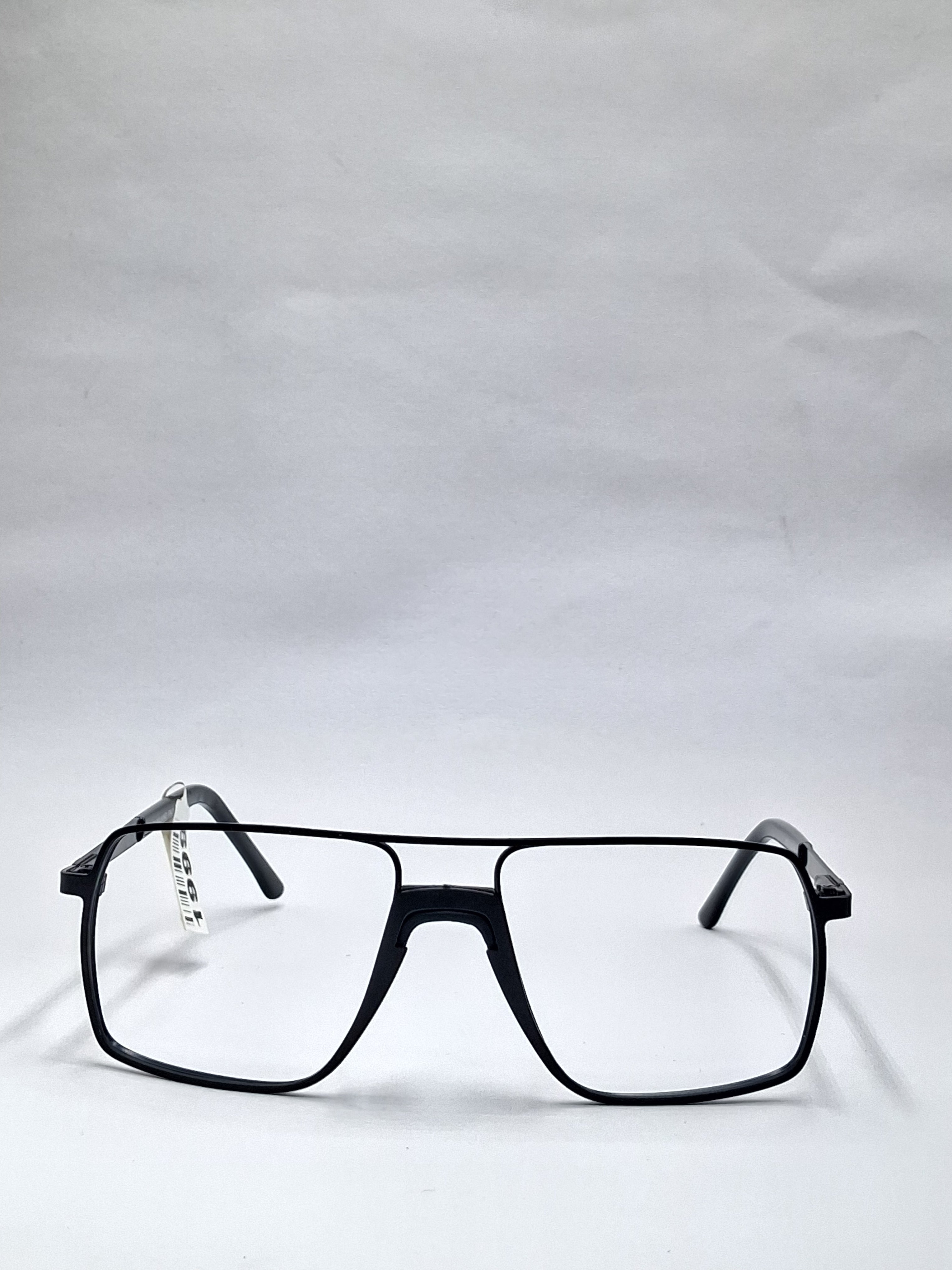 vision plus metallic double bar black metal frame