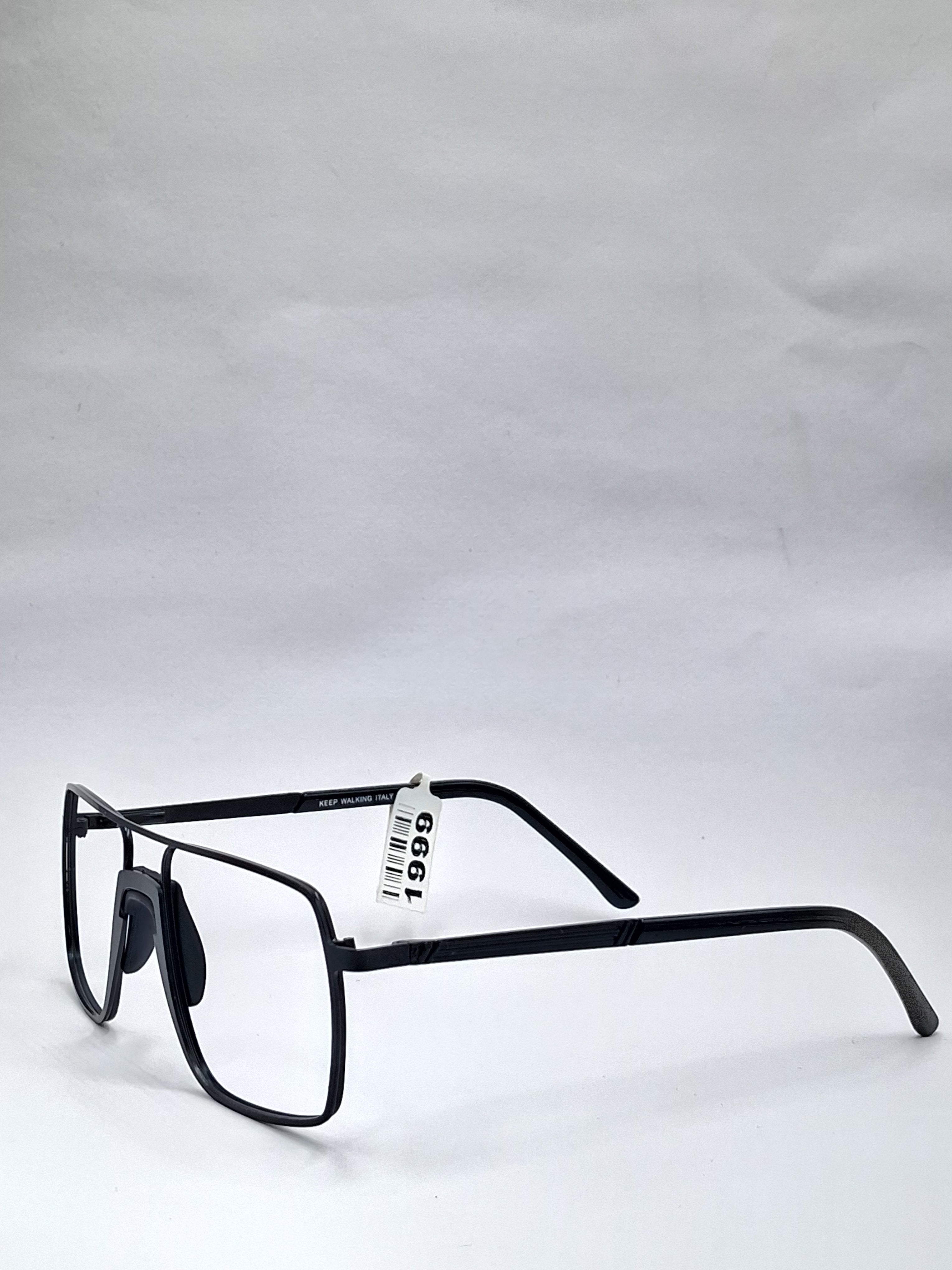 vision plus metallic double bar black metal frame