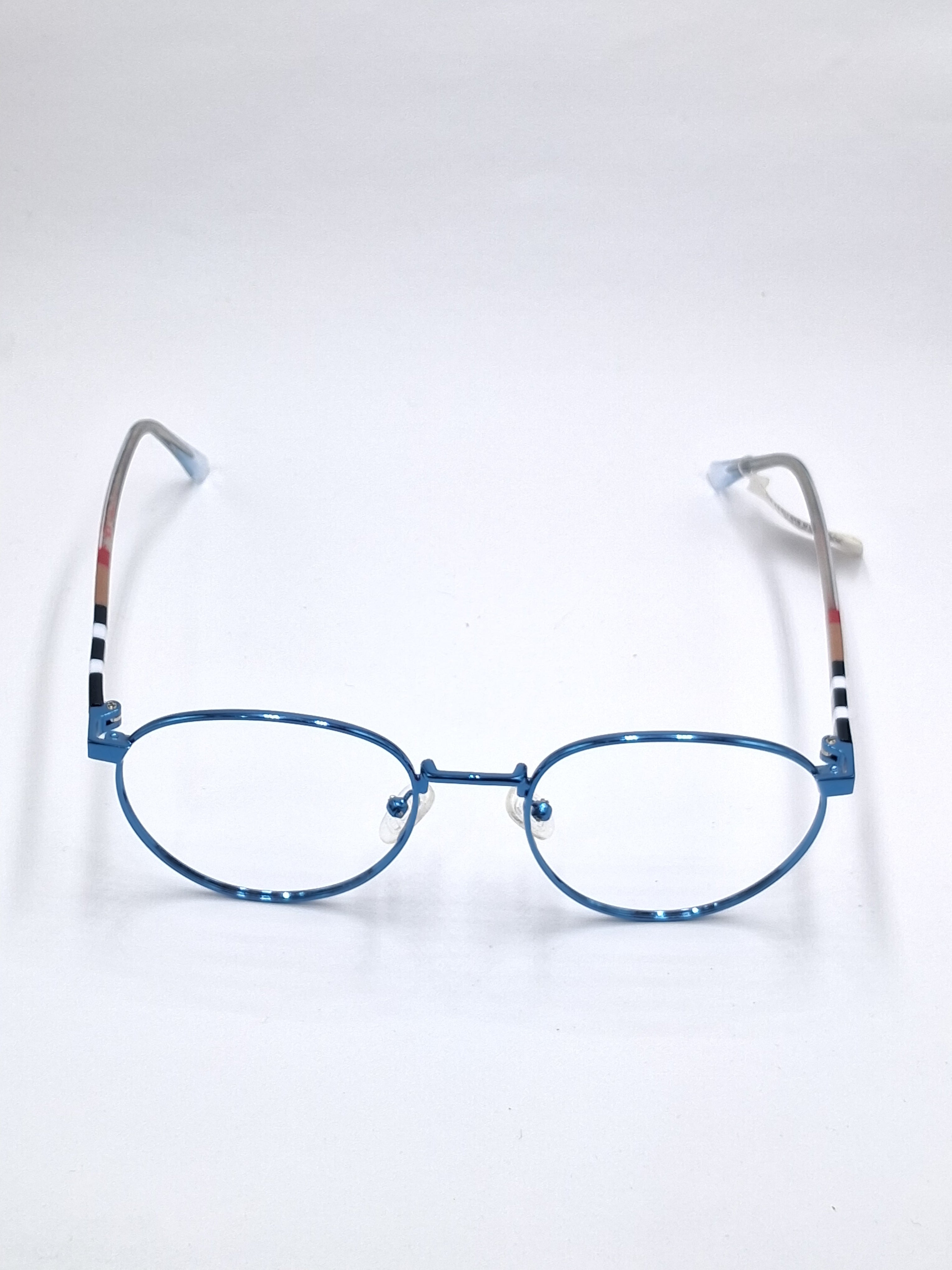 vision plus metallic blue metal  frame