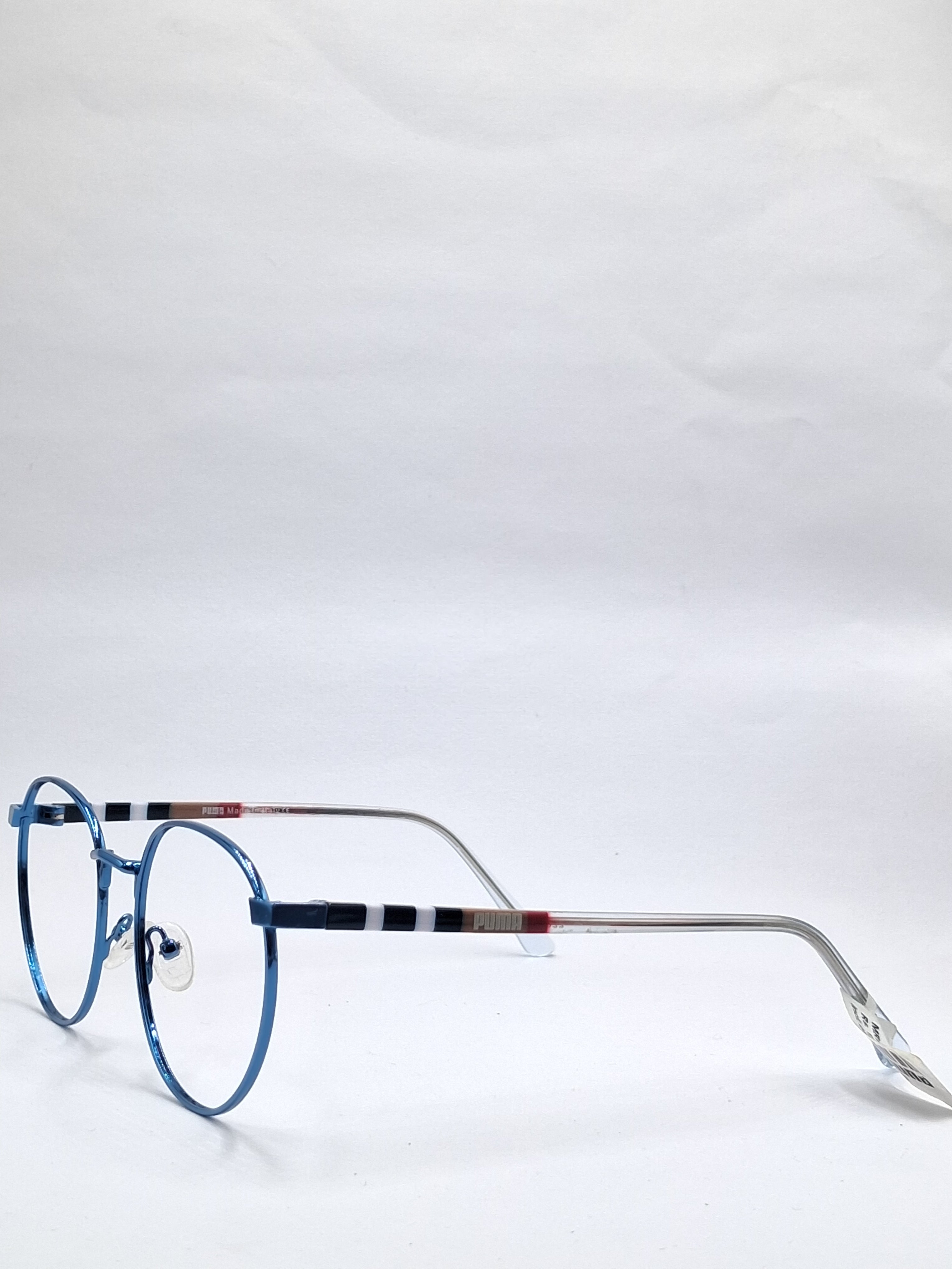 vision plus metallic blue metal  frame