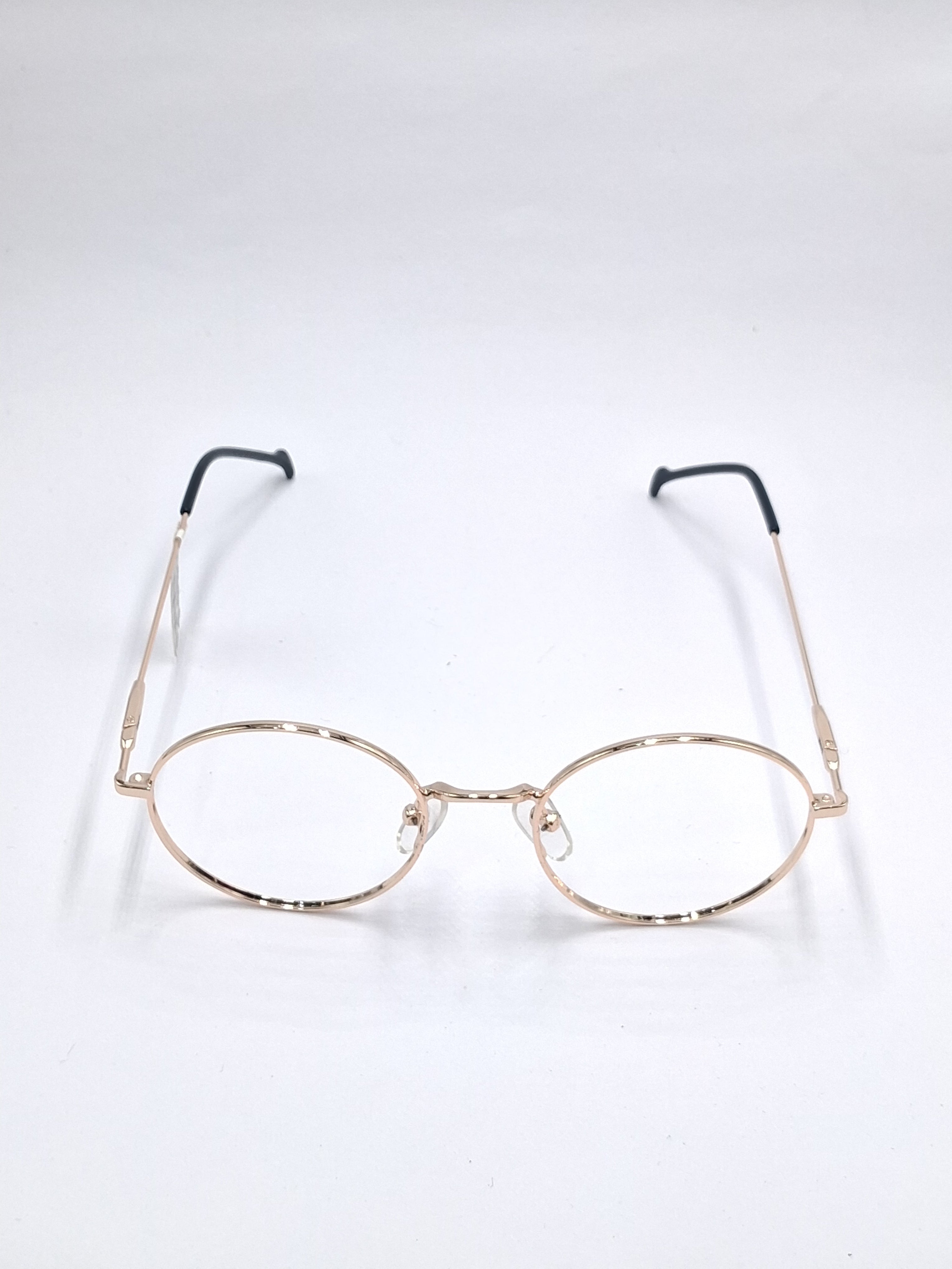 vision plus metallic gold metal frame