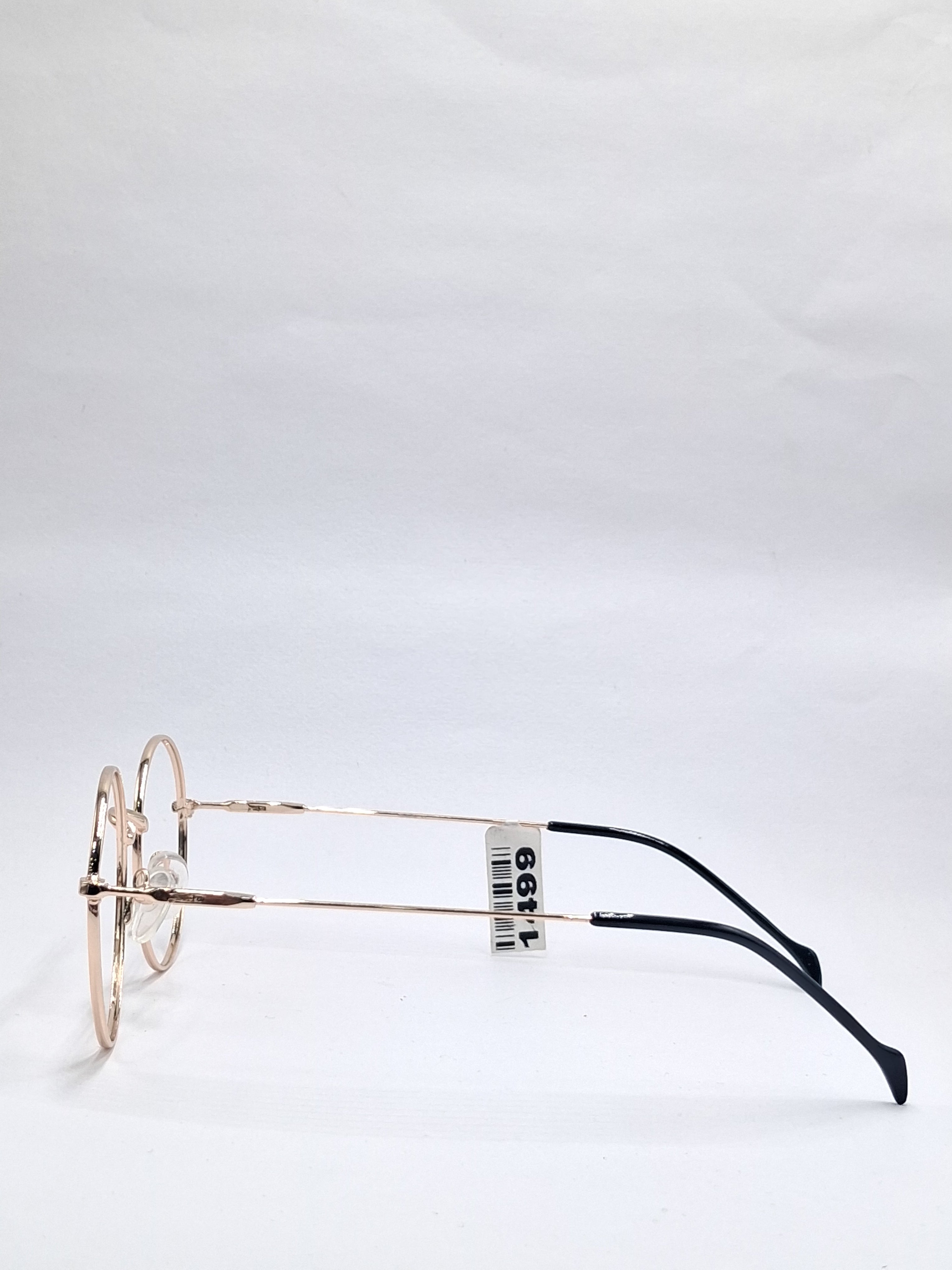 vision plus metallic gold metal frame