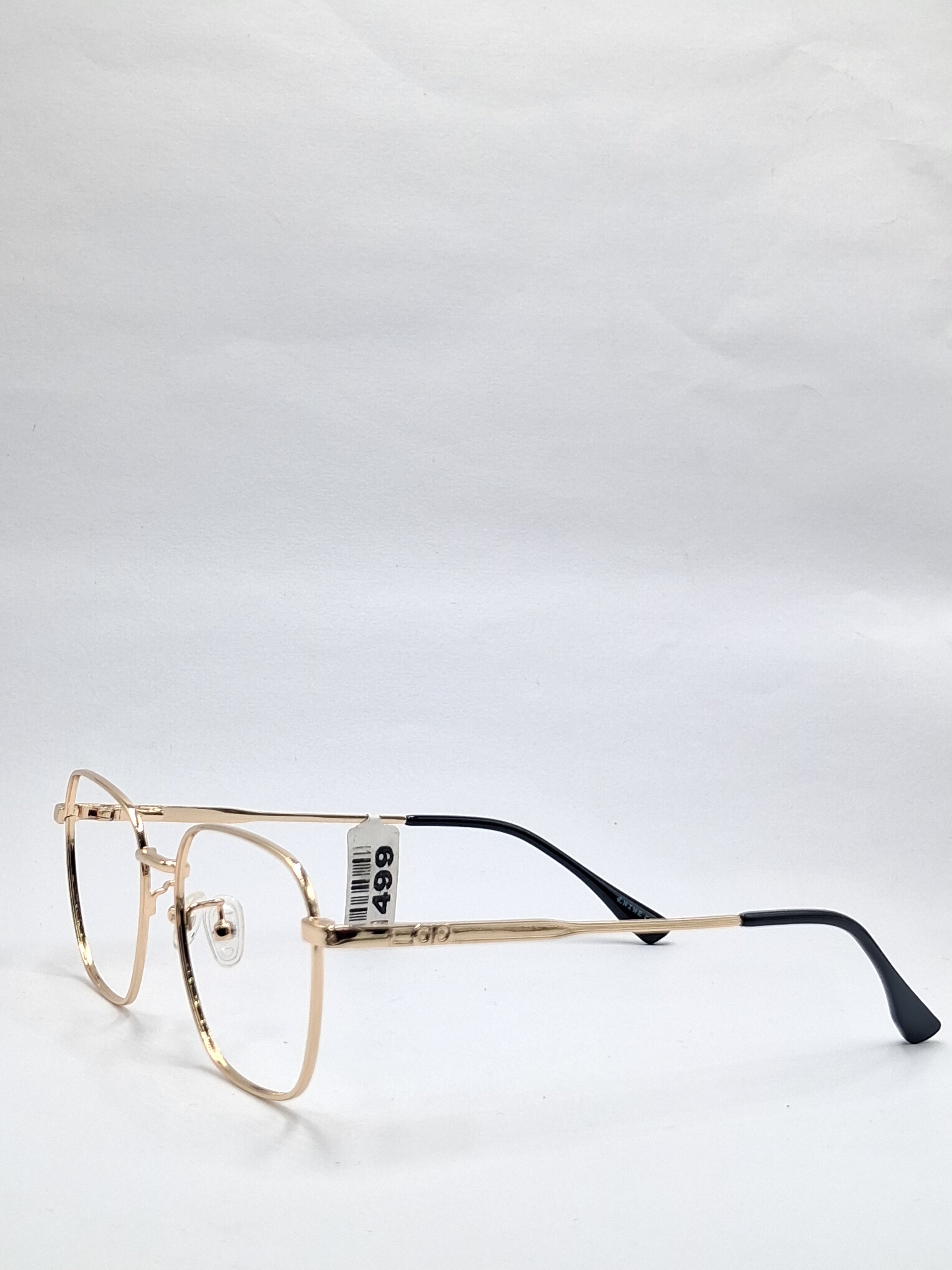 vision plus gold  metal frame
