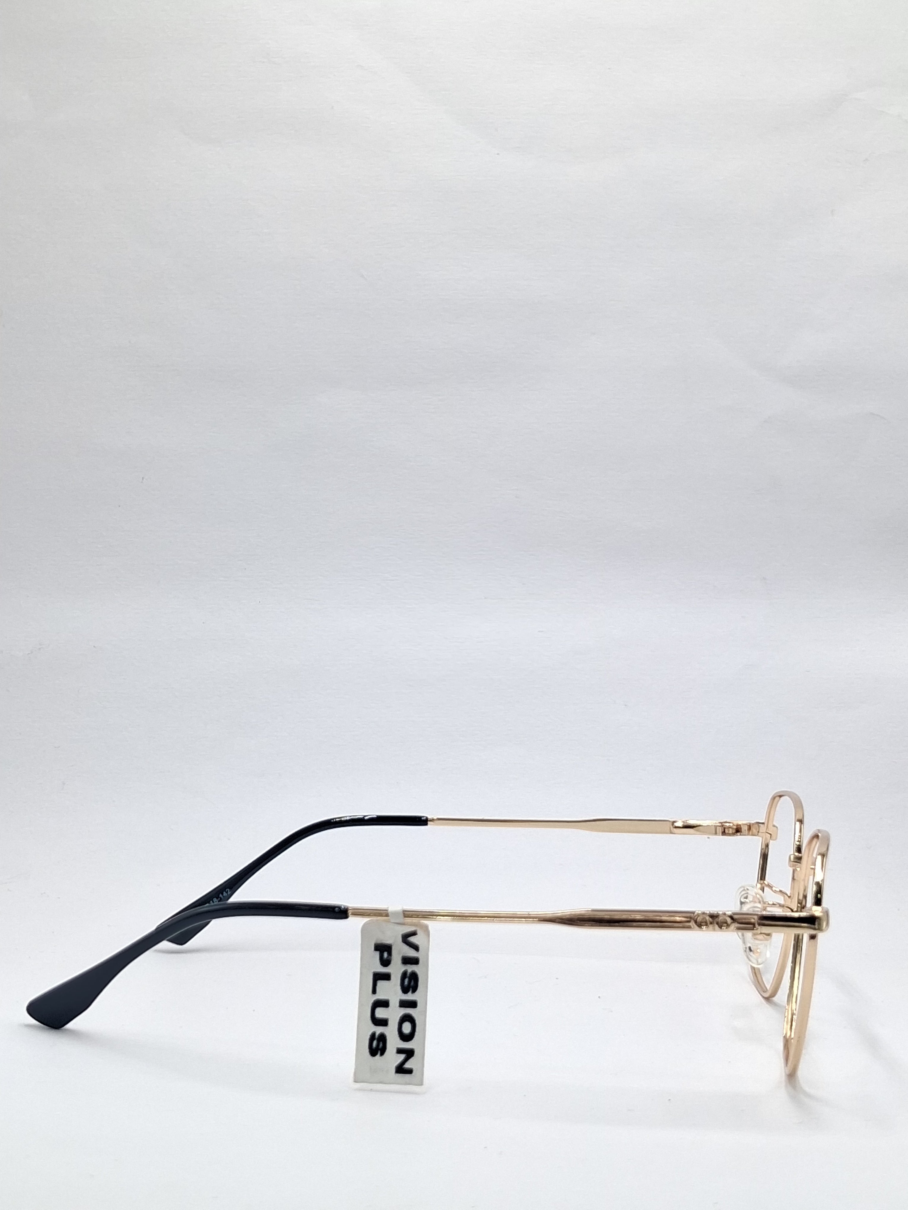 vision plus gold  metal frame