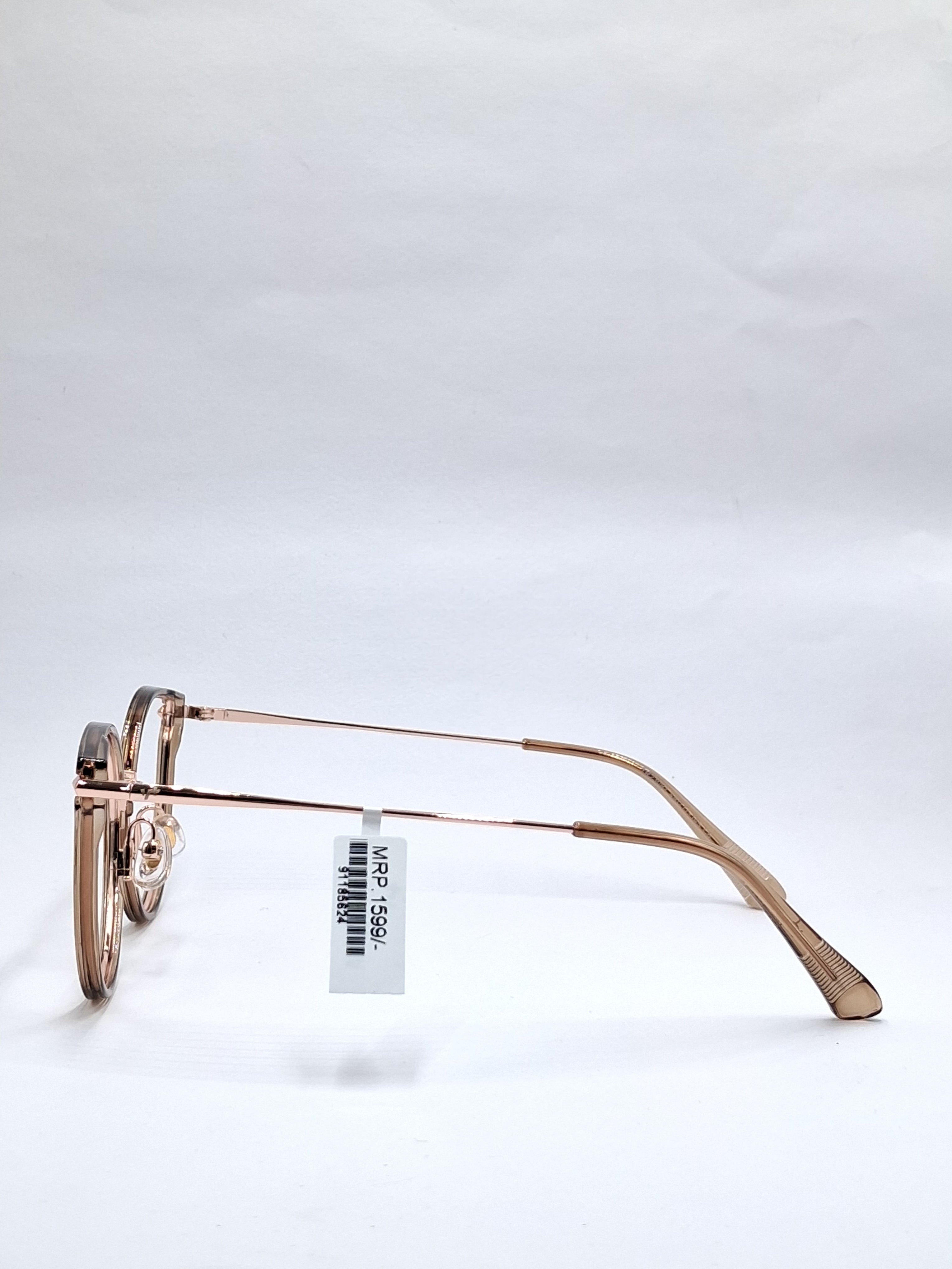 vision plus crystal brown metal with fiber frame
