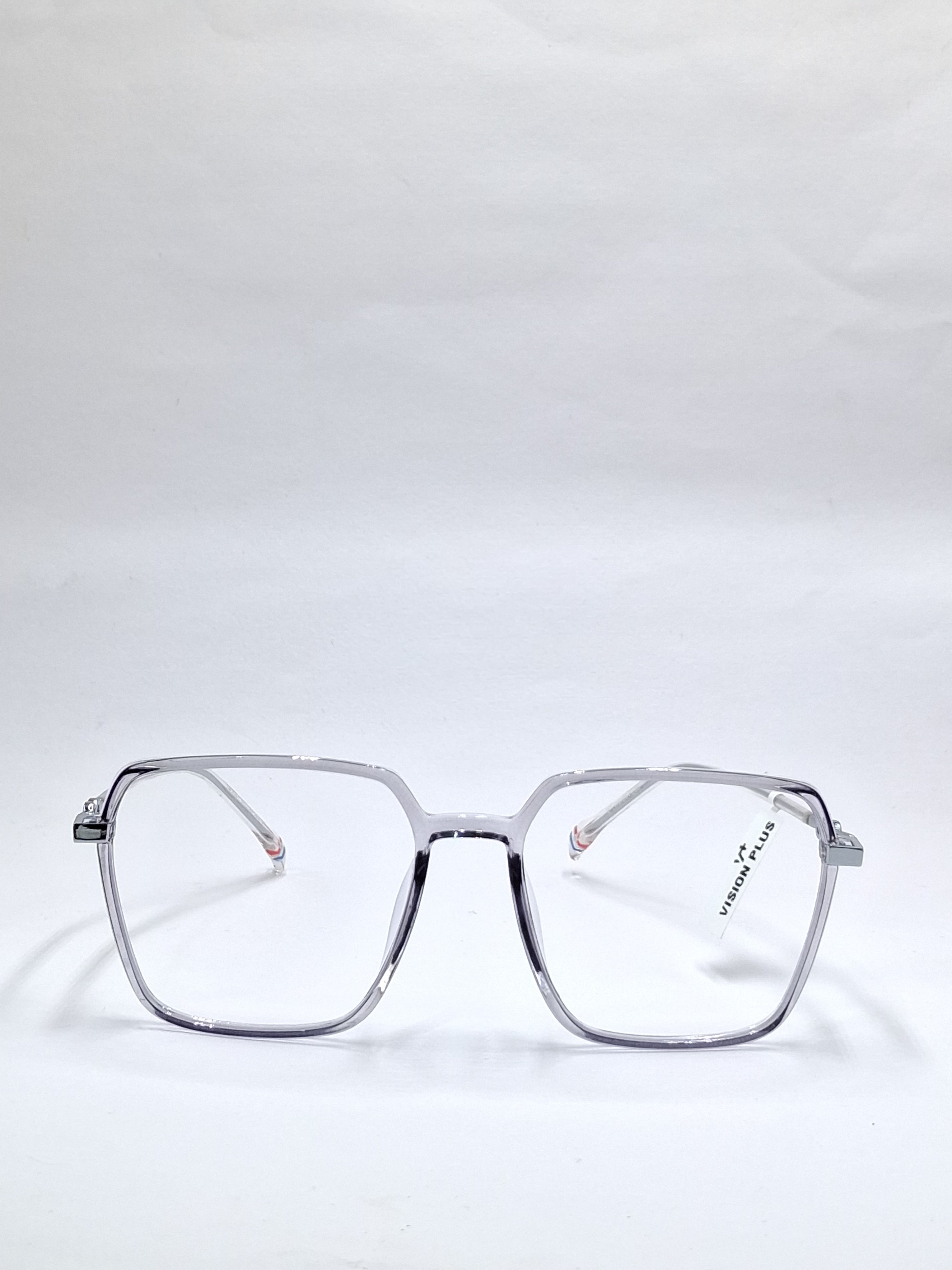 vision plus crystal light gray with metal stick frame