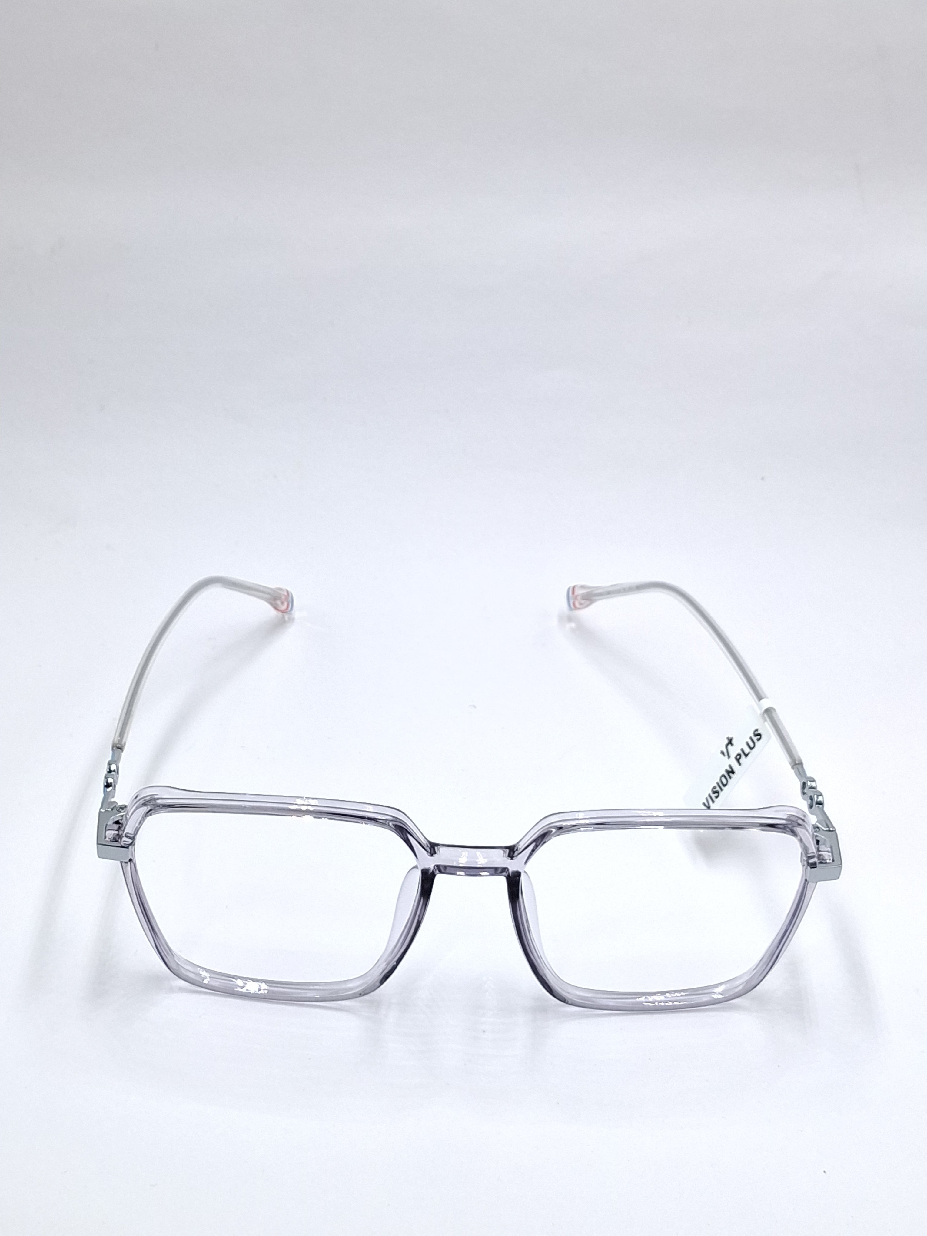 vision plus crystal light gray with metal stick frame
