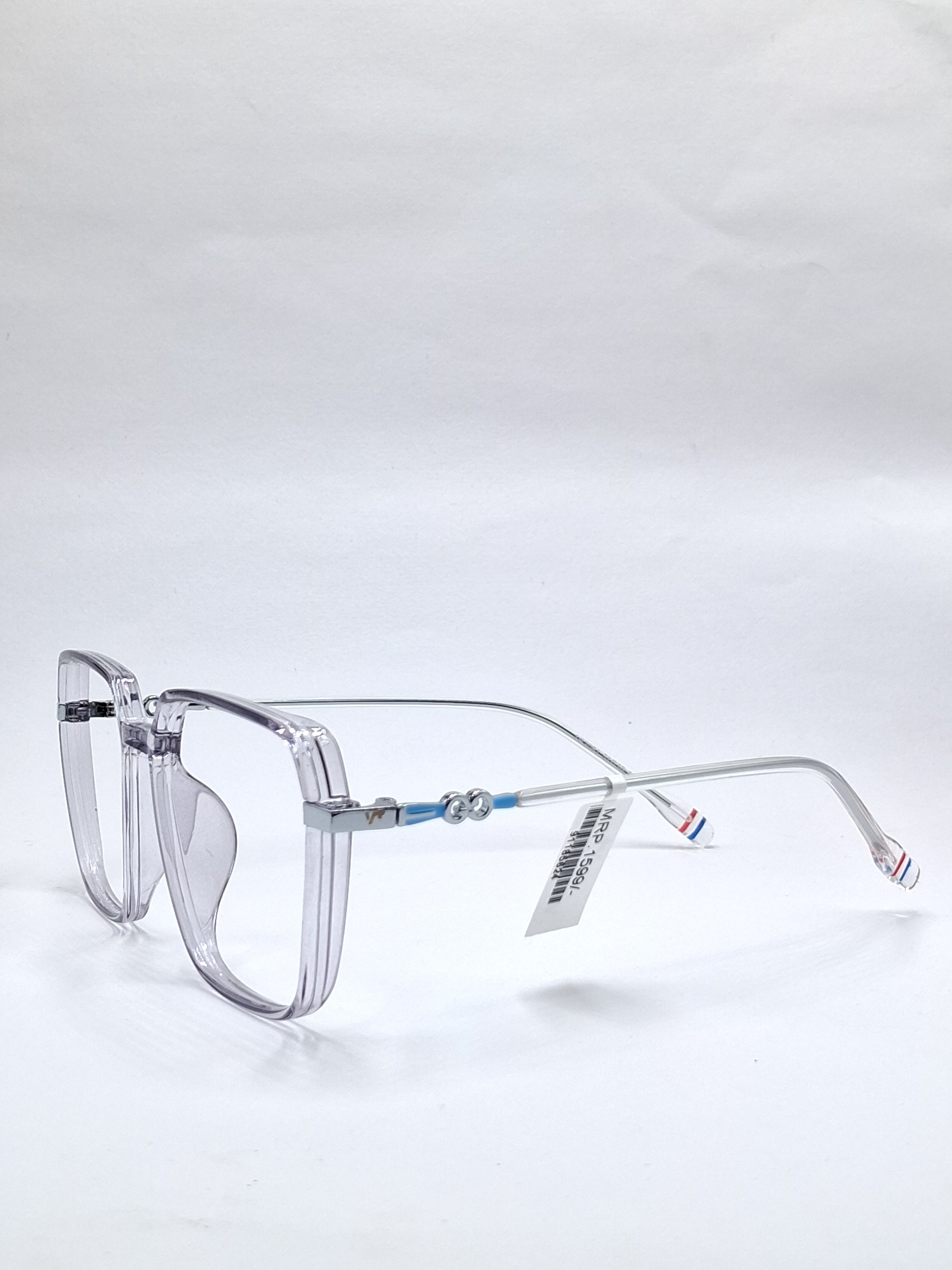 vision plus crystal light gray with metal stick frame