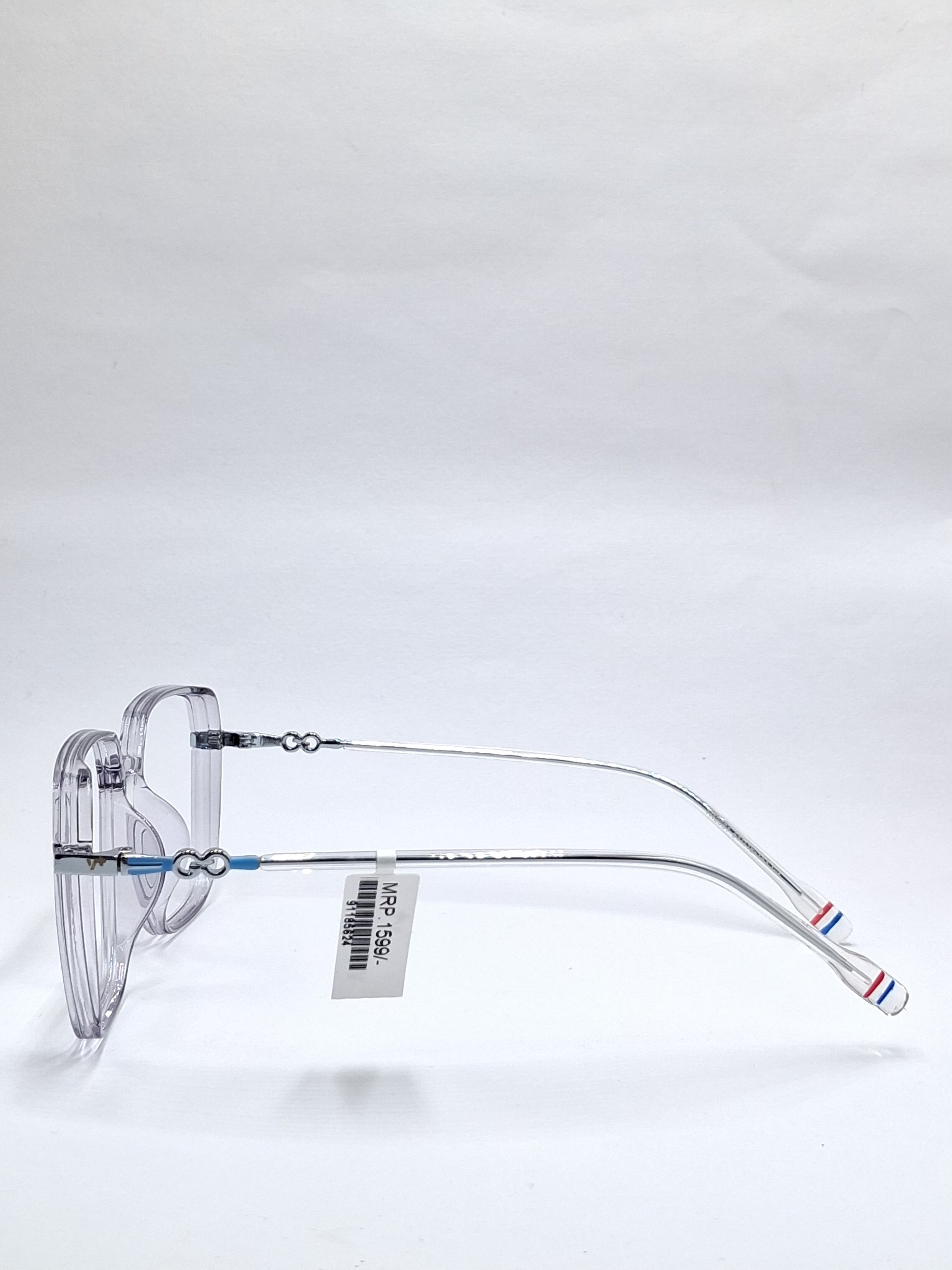 vision plus crystal light gray with metal stick frame