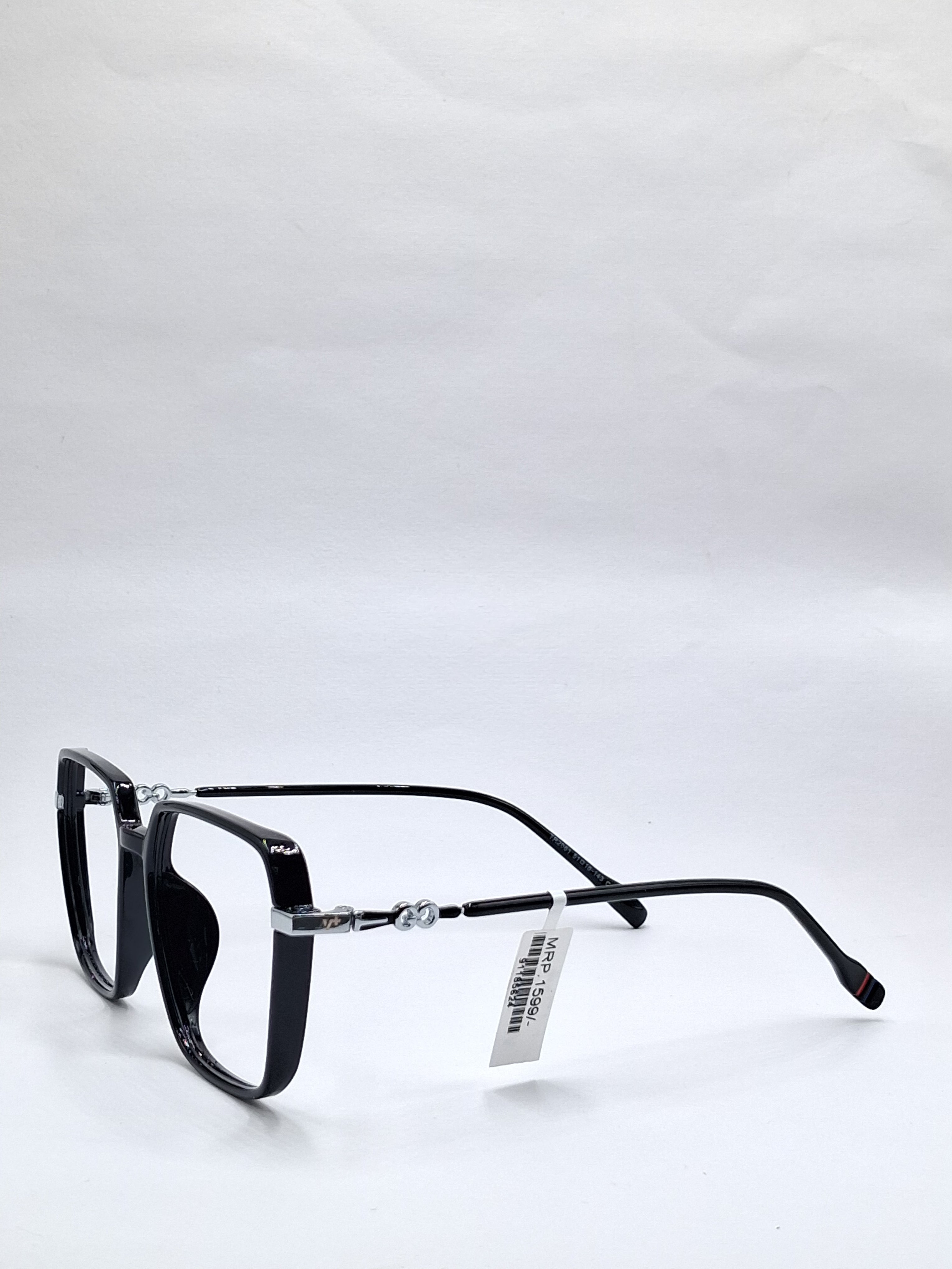 vision plus glossy black frame