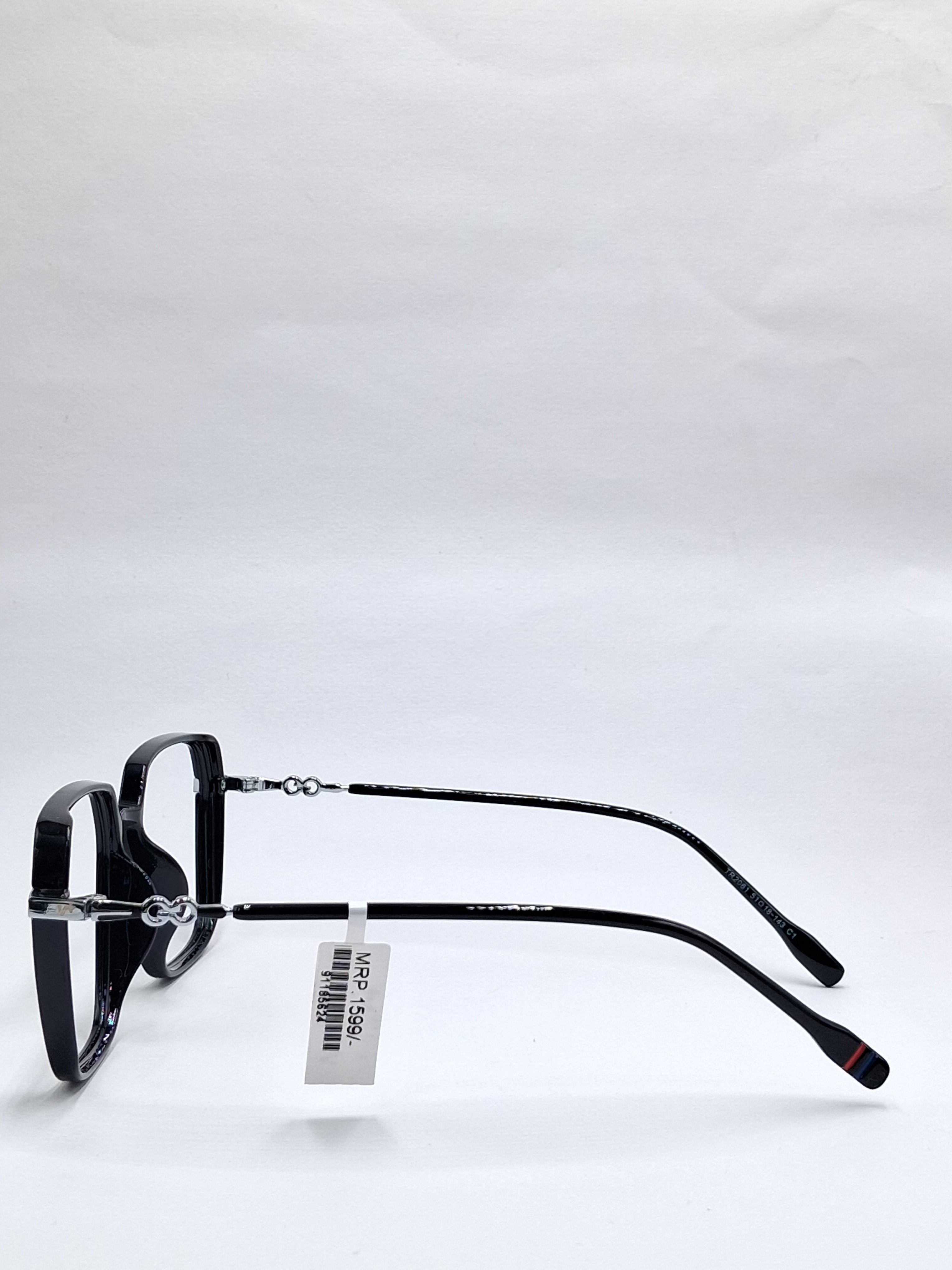 vision plus glossy black frame