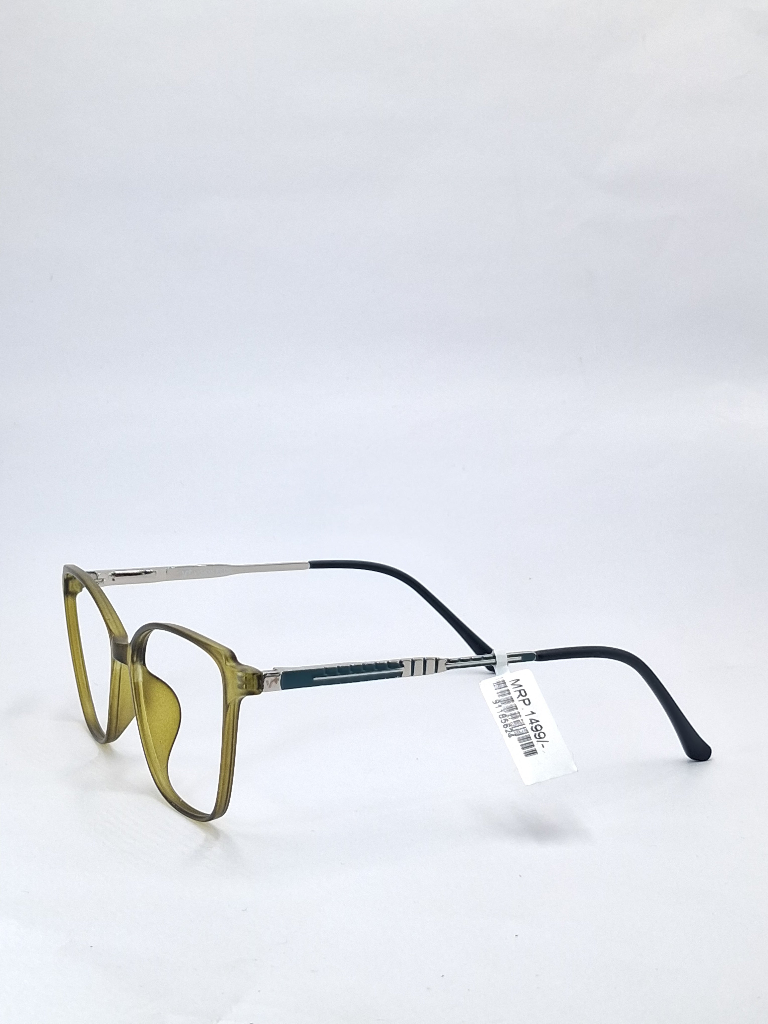 vision plus matte olive green with metal stick frame