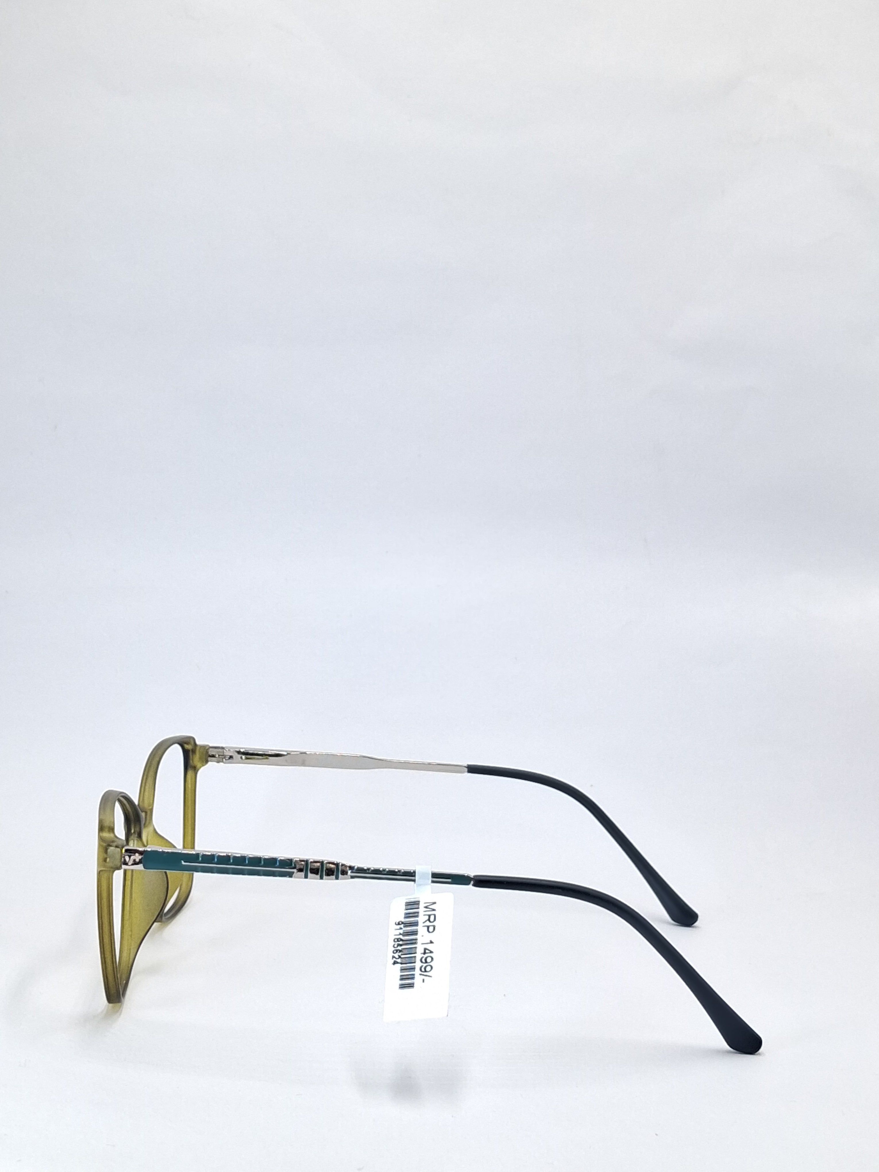 vision plus matte olive green with metal stick frame