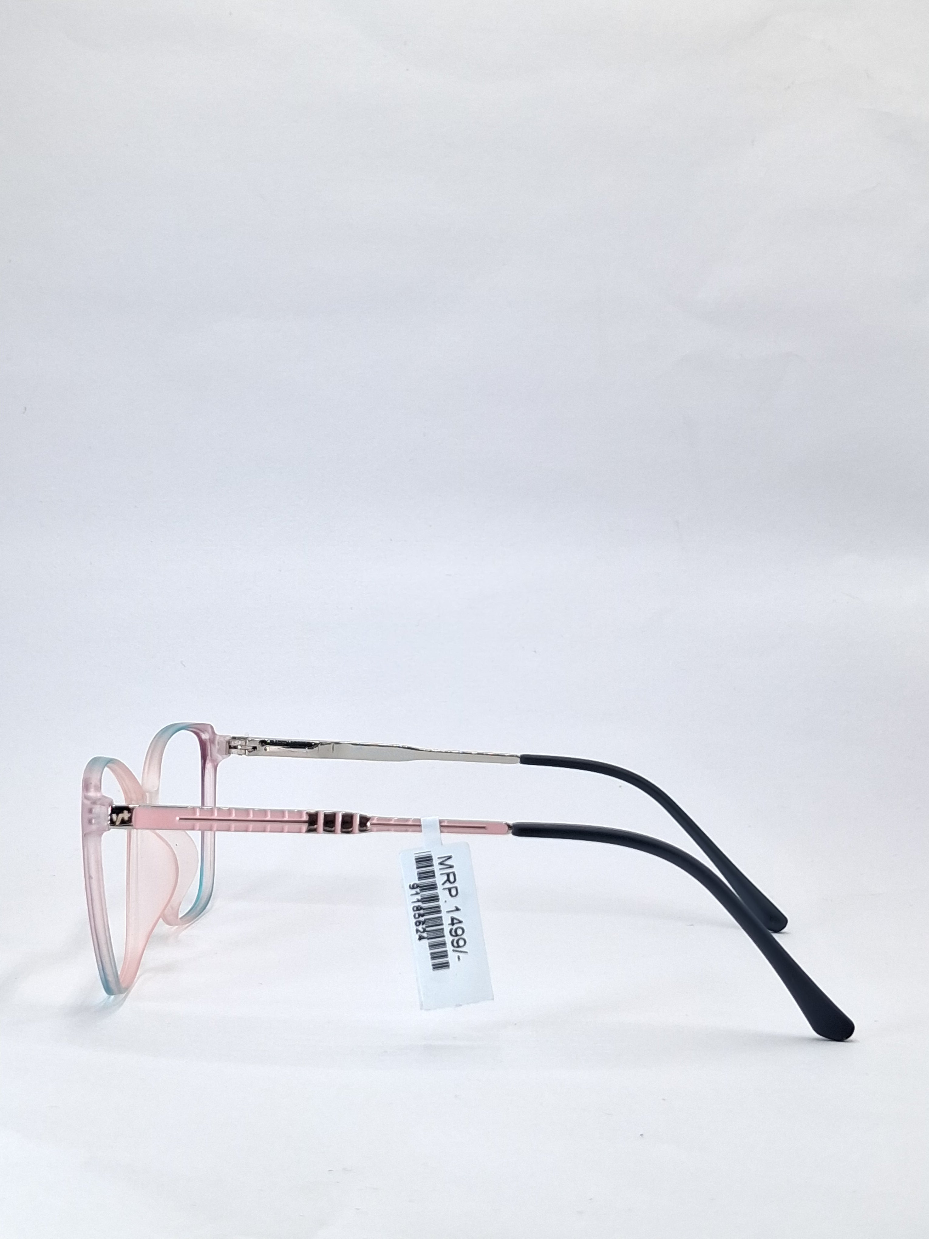 vision plus matte peach metal stick frame