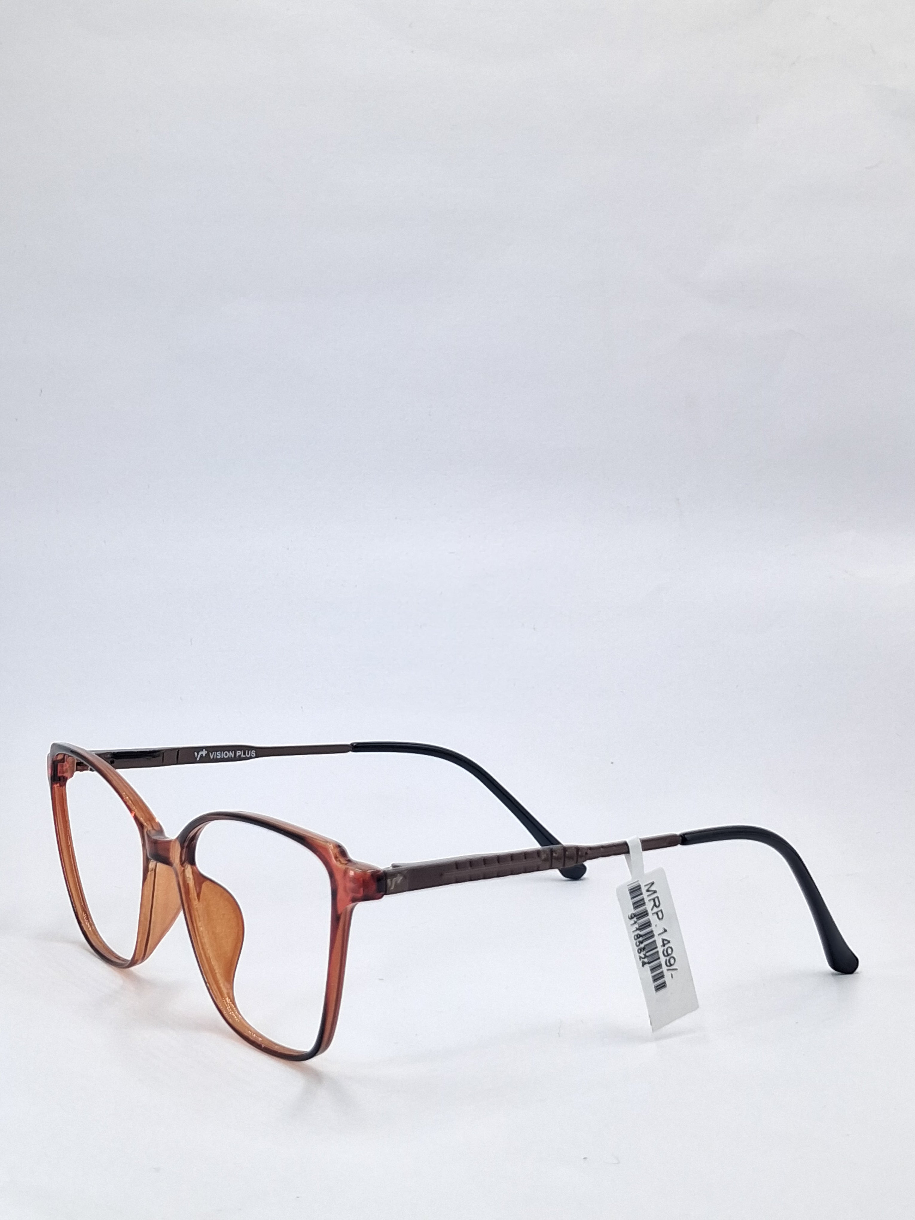 vision plus crystal brown with metal stick frame