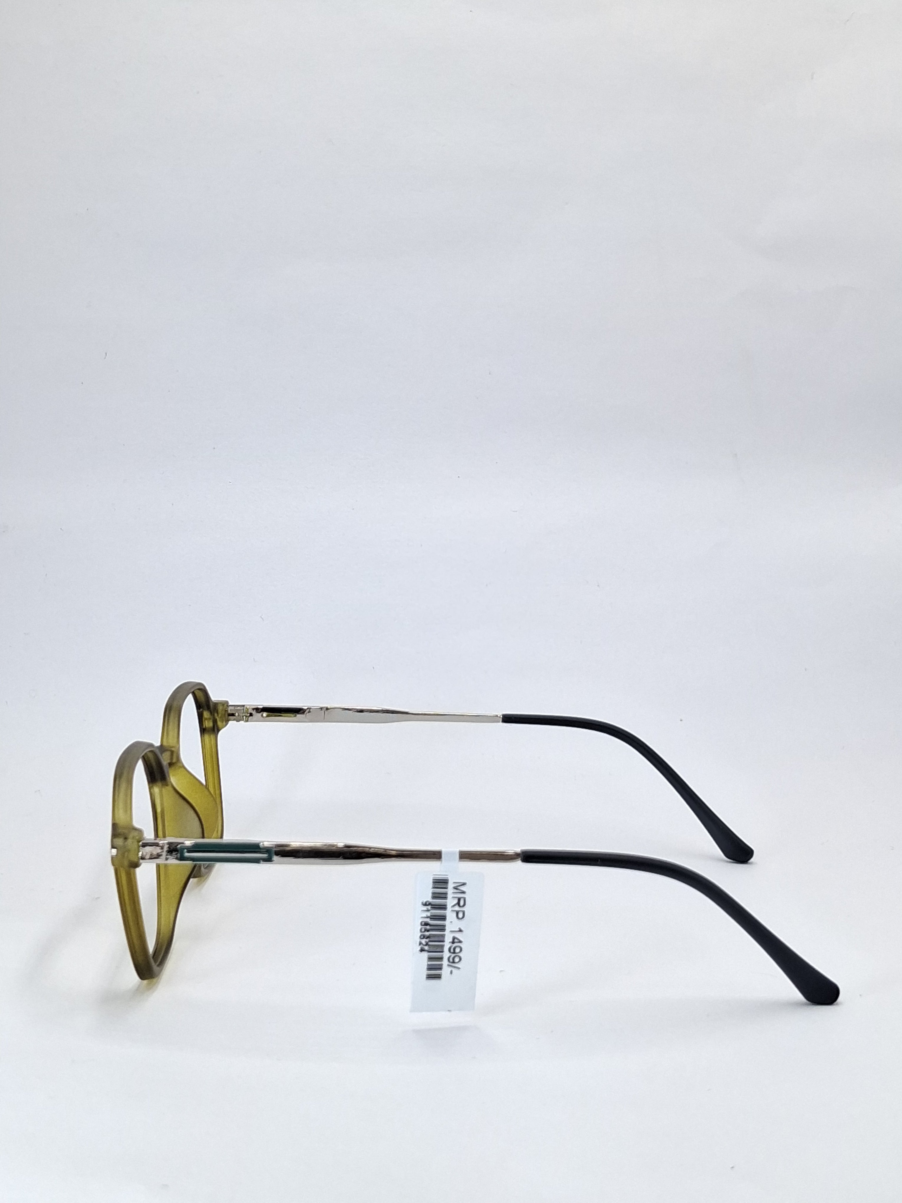vision plus matte crystal olive green with metal stick frame