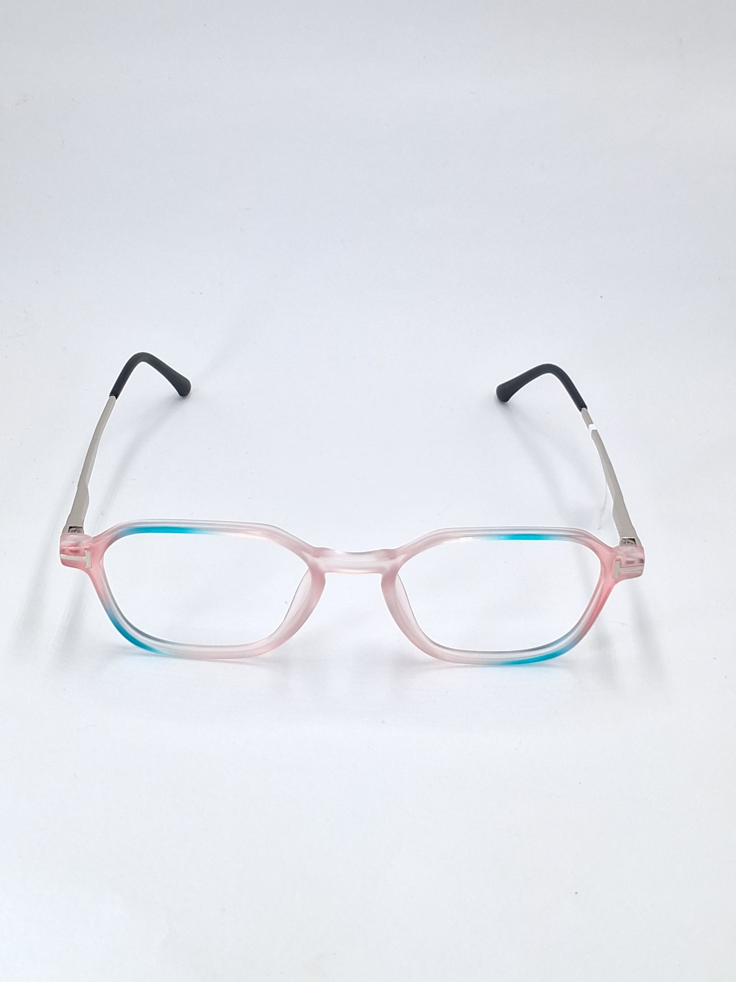 vision plus matte blue and pink with metal stick frame