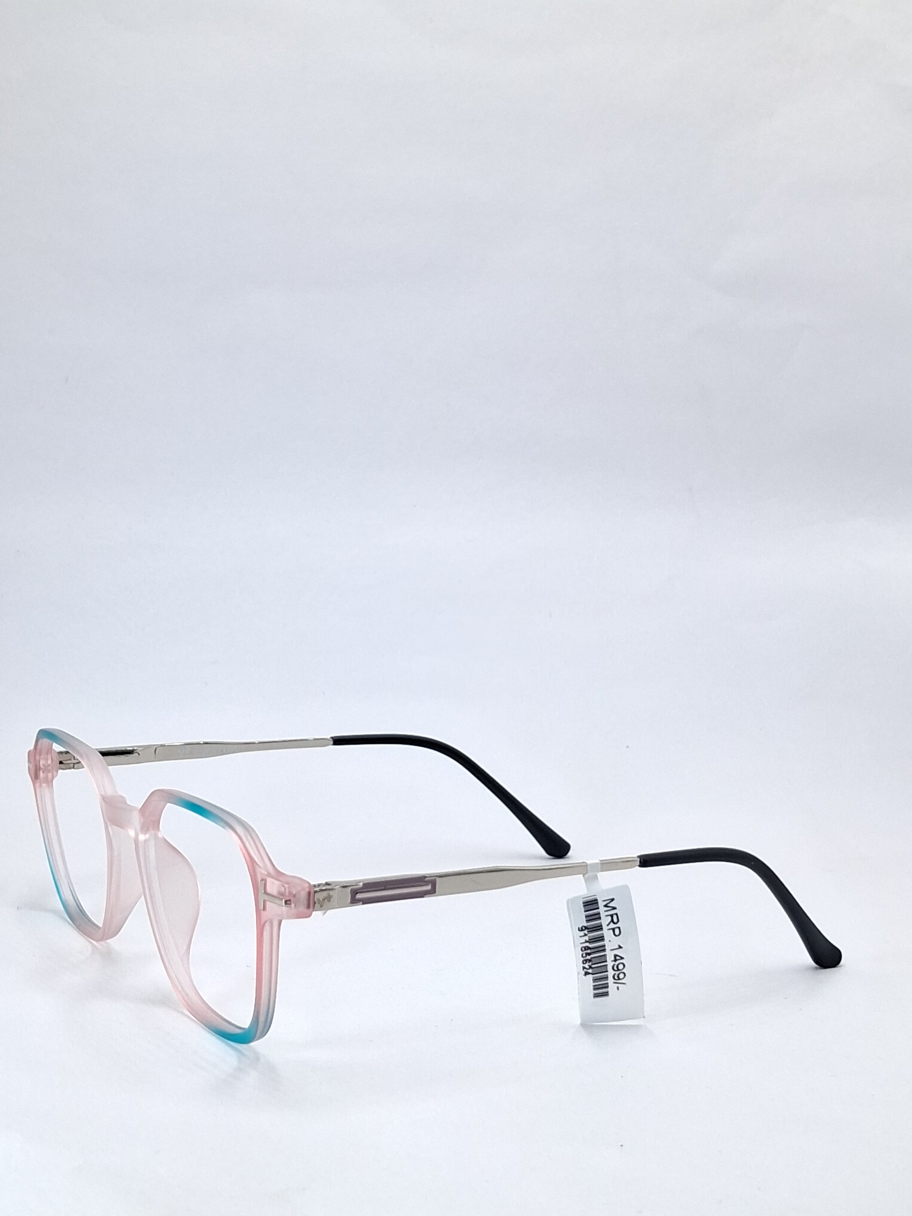 vision plus matte blue and pink with metal stick frame