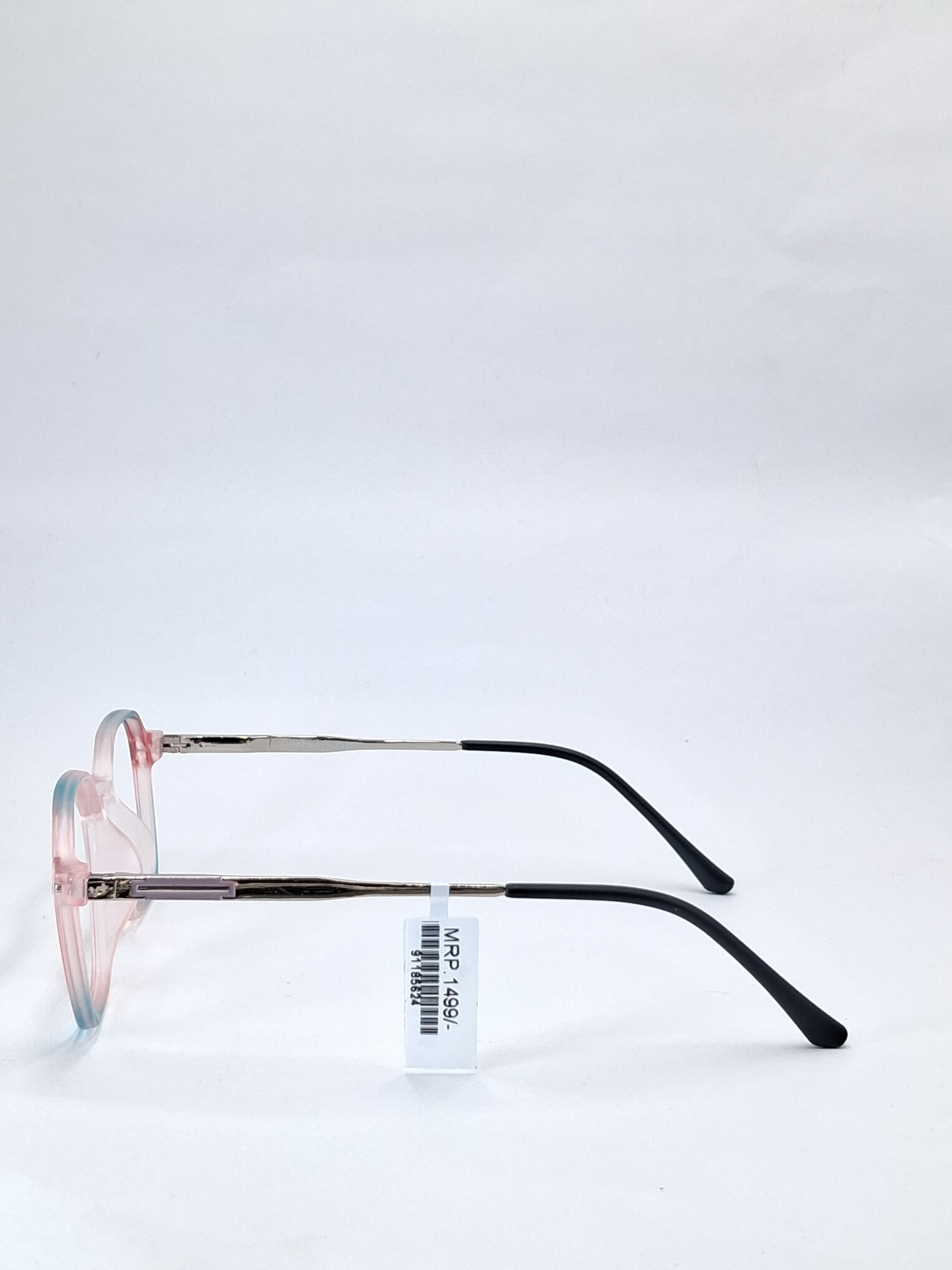 vision plus matte blue and pink with metal stick frame