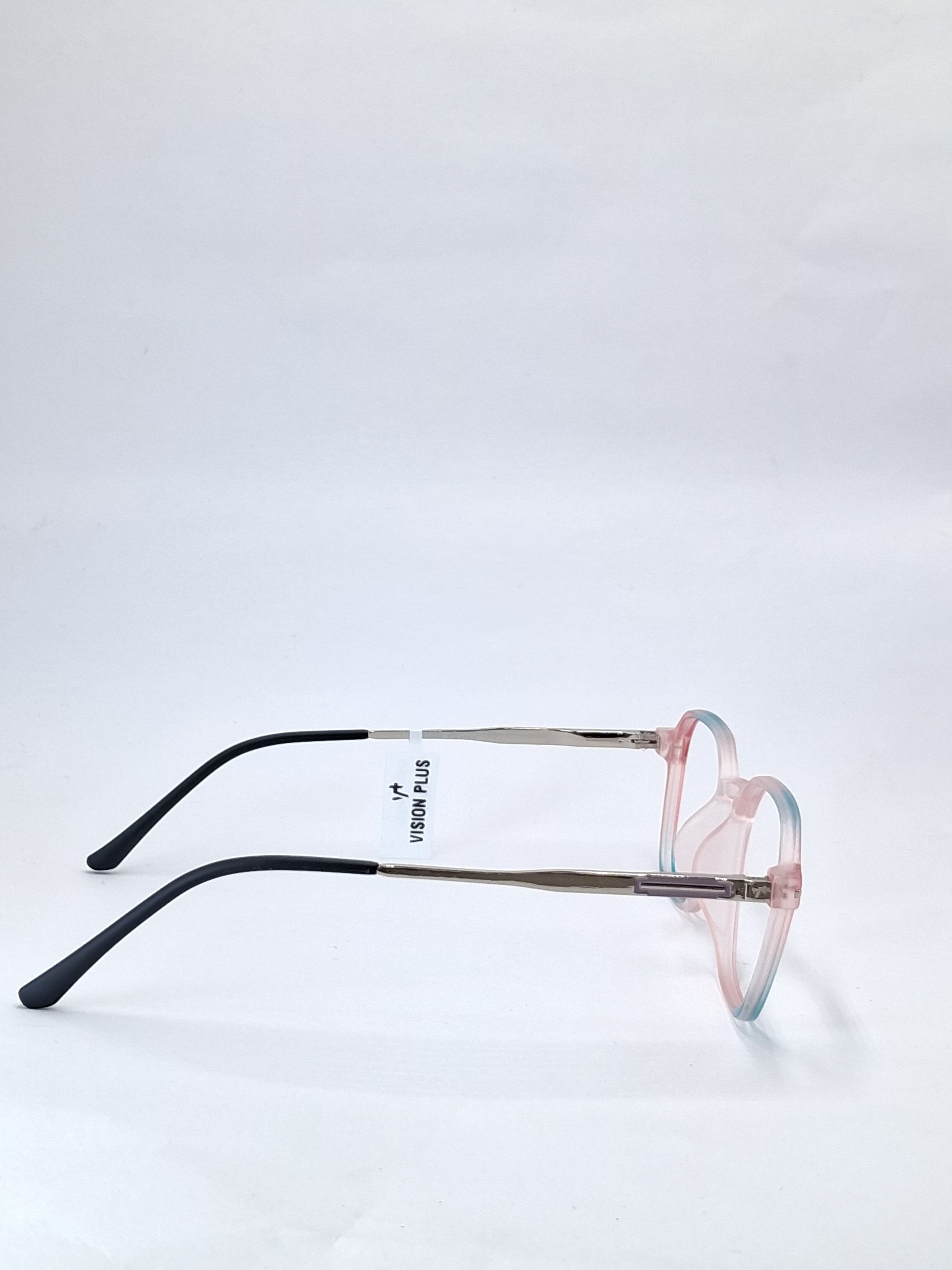 vision plus matte blue and pink with metal stick frame