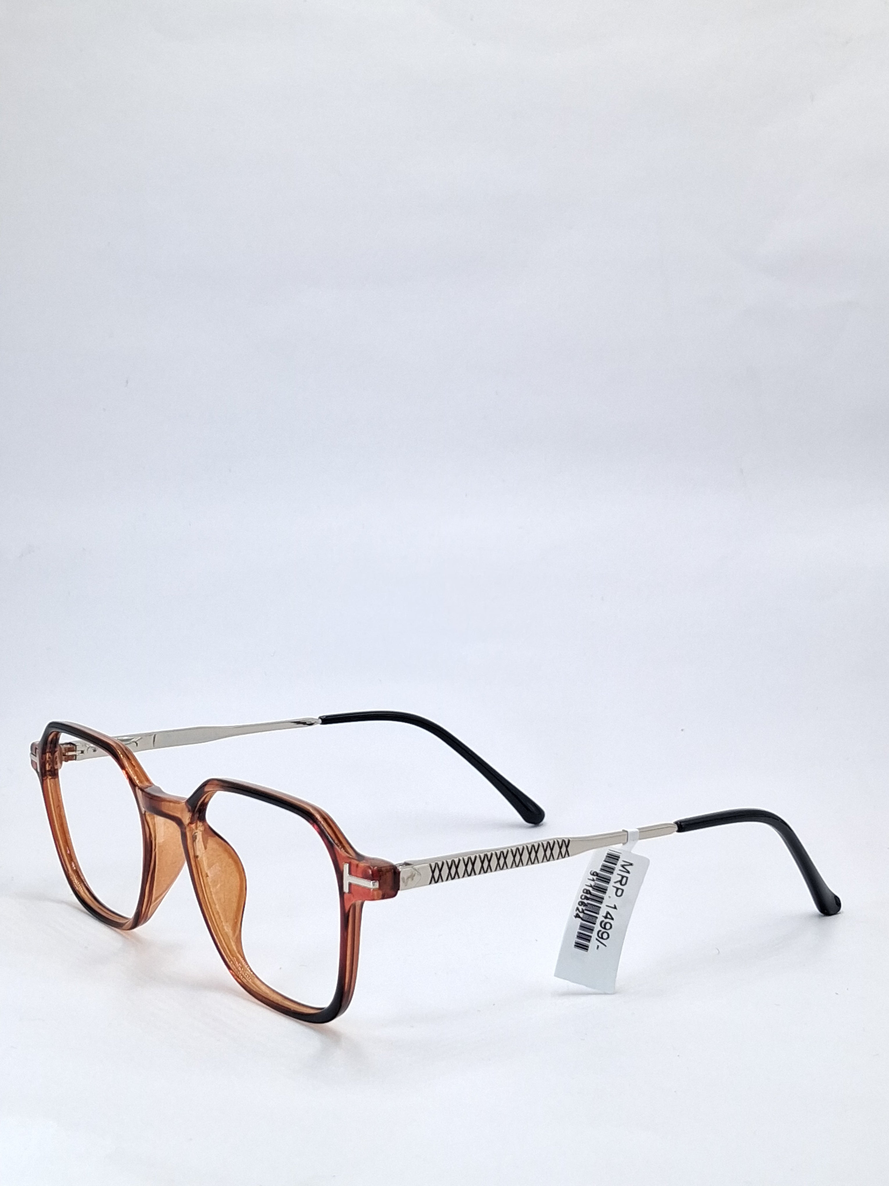 vision plus crystal brown with metal stick frame