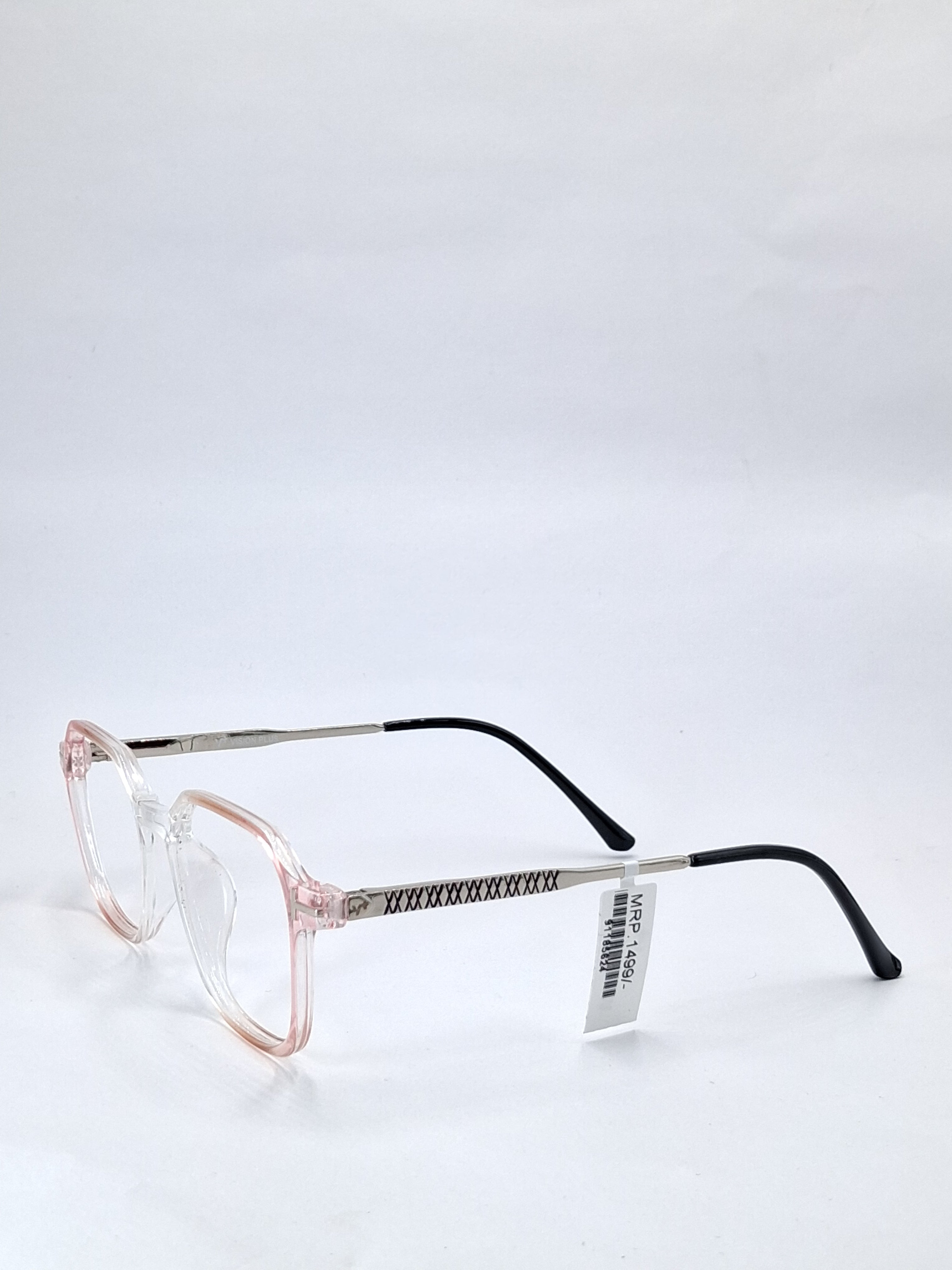 vision plus duale tone crystal pink frame