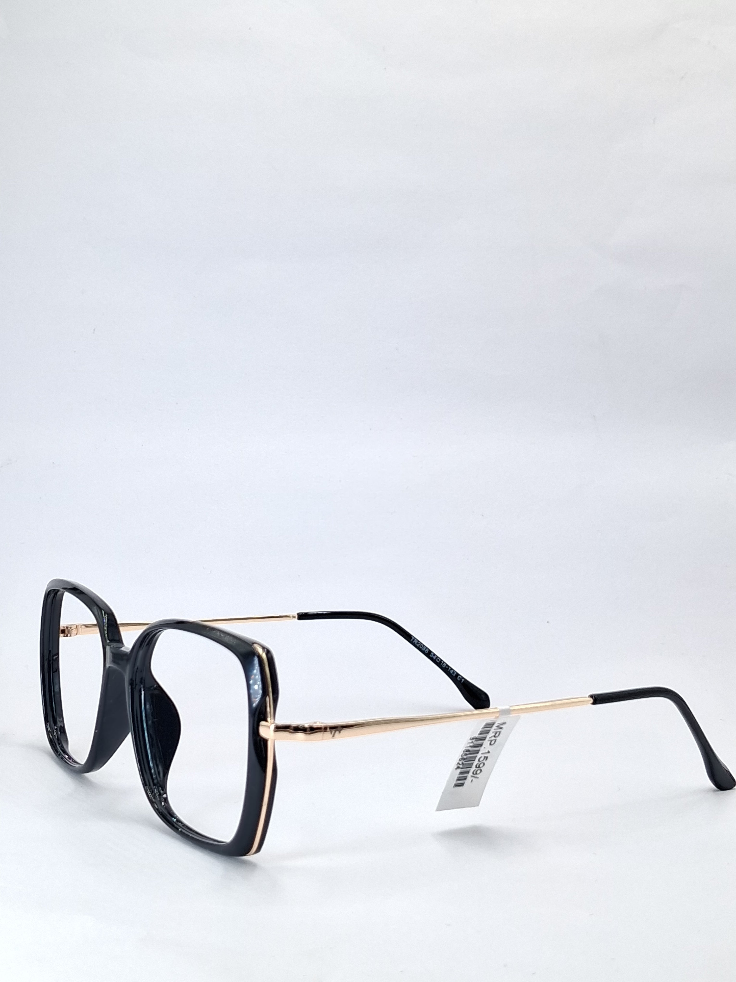 vision plus glossy black with metal stick frame