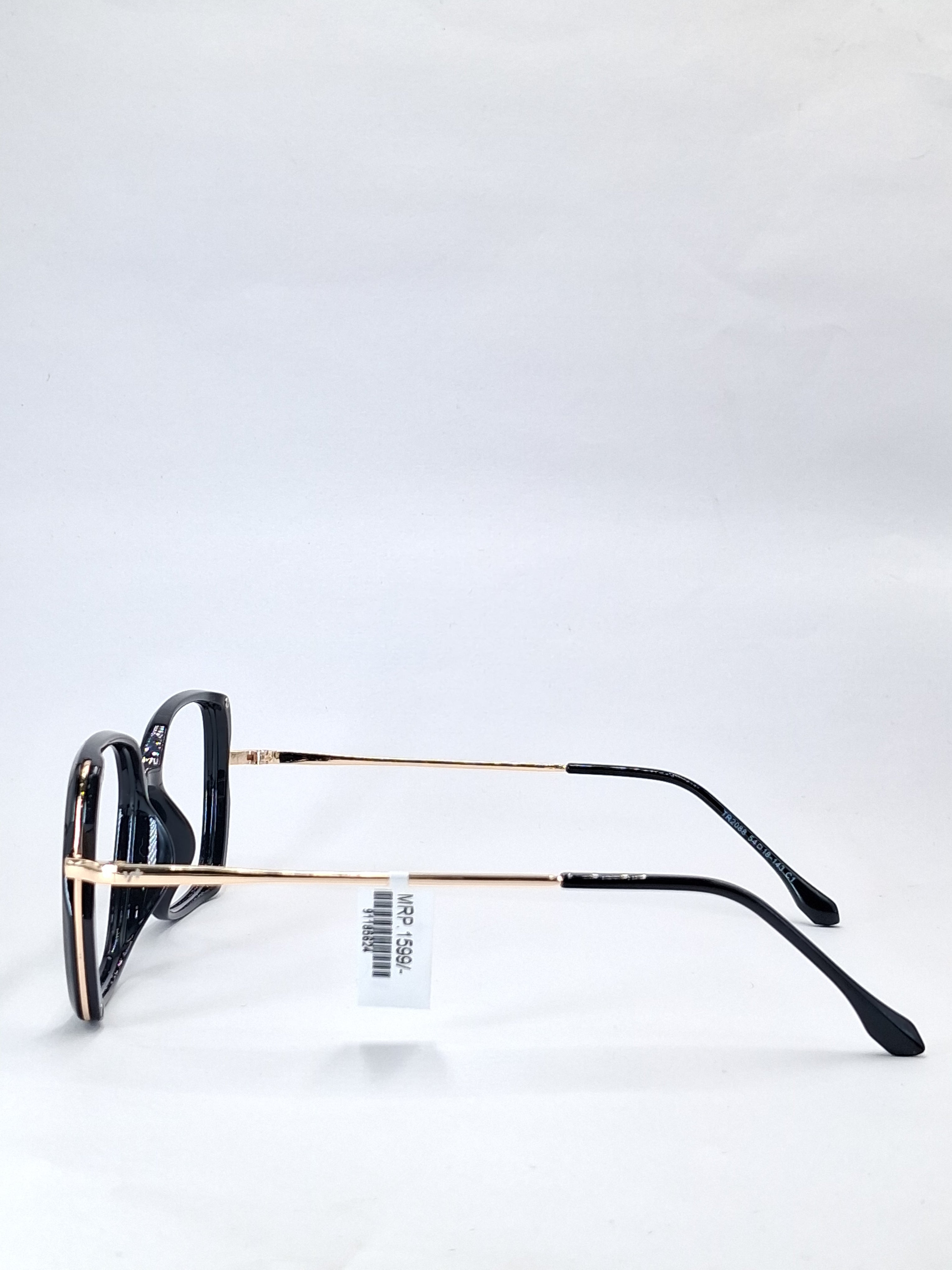 vision plus glossy black with metal stick frame