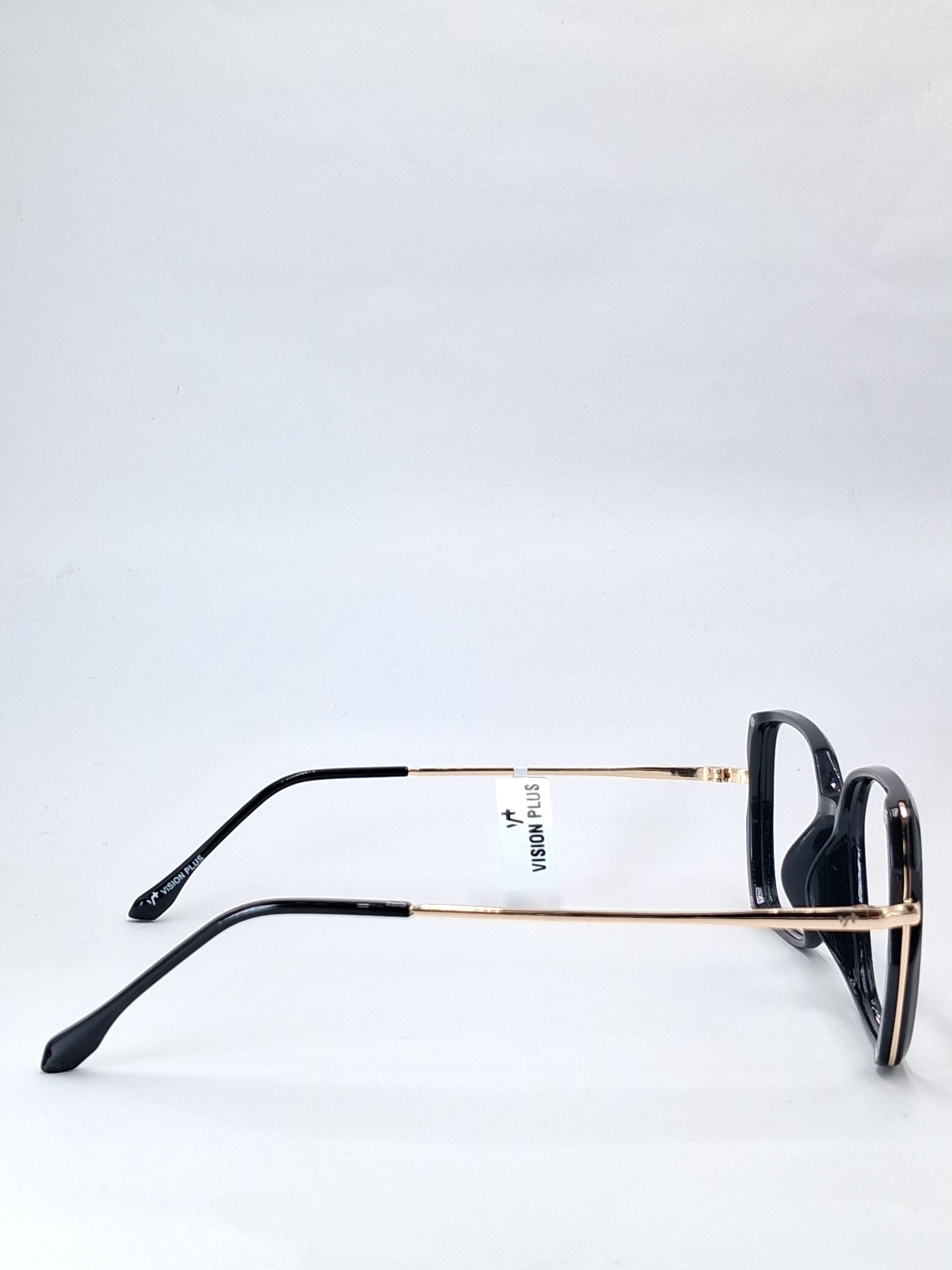 vision plus glossy black with metal stick frame