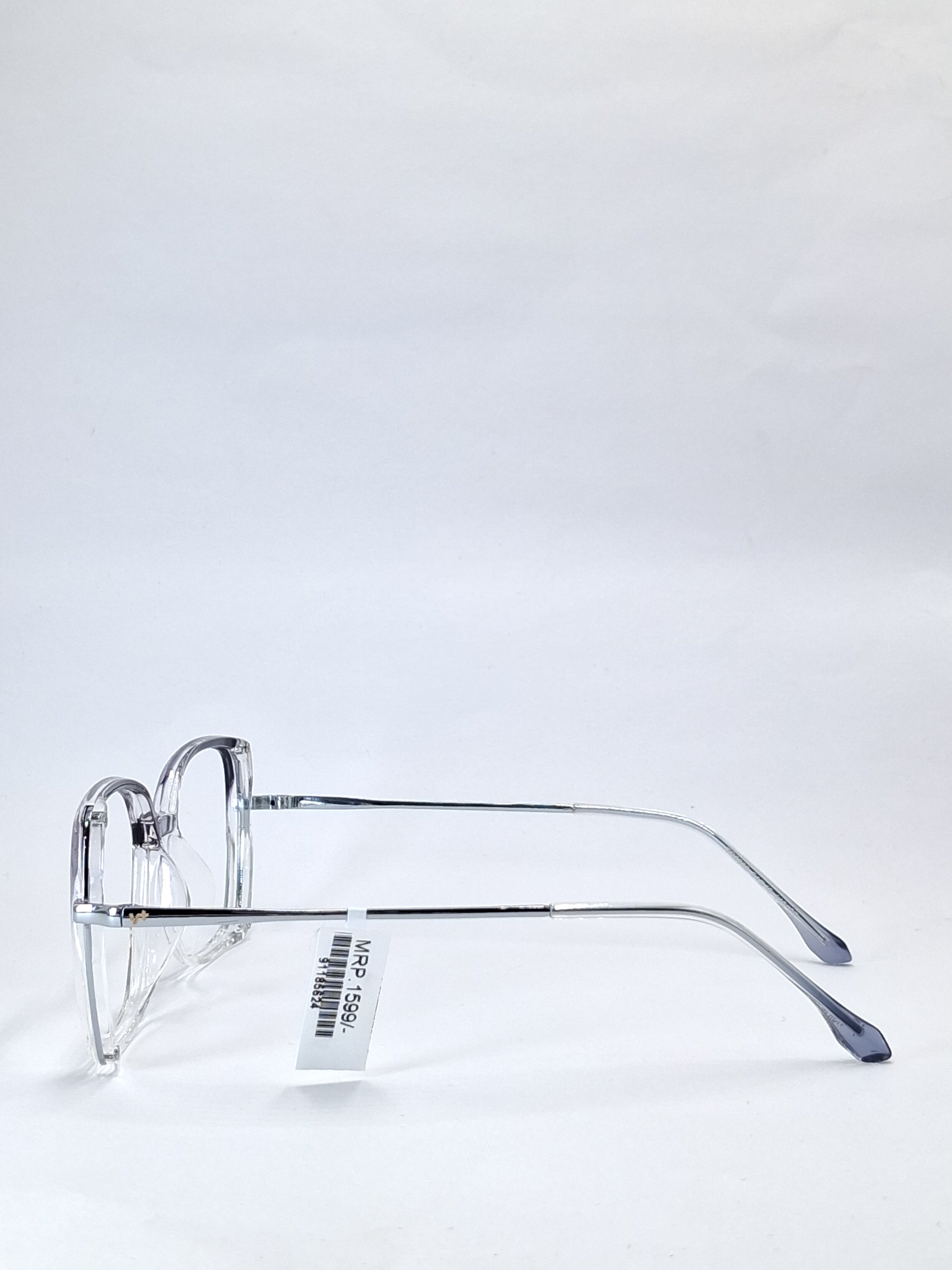 vision plus crystal gray with white with metal stick frame