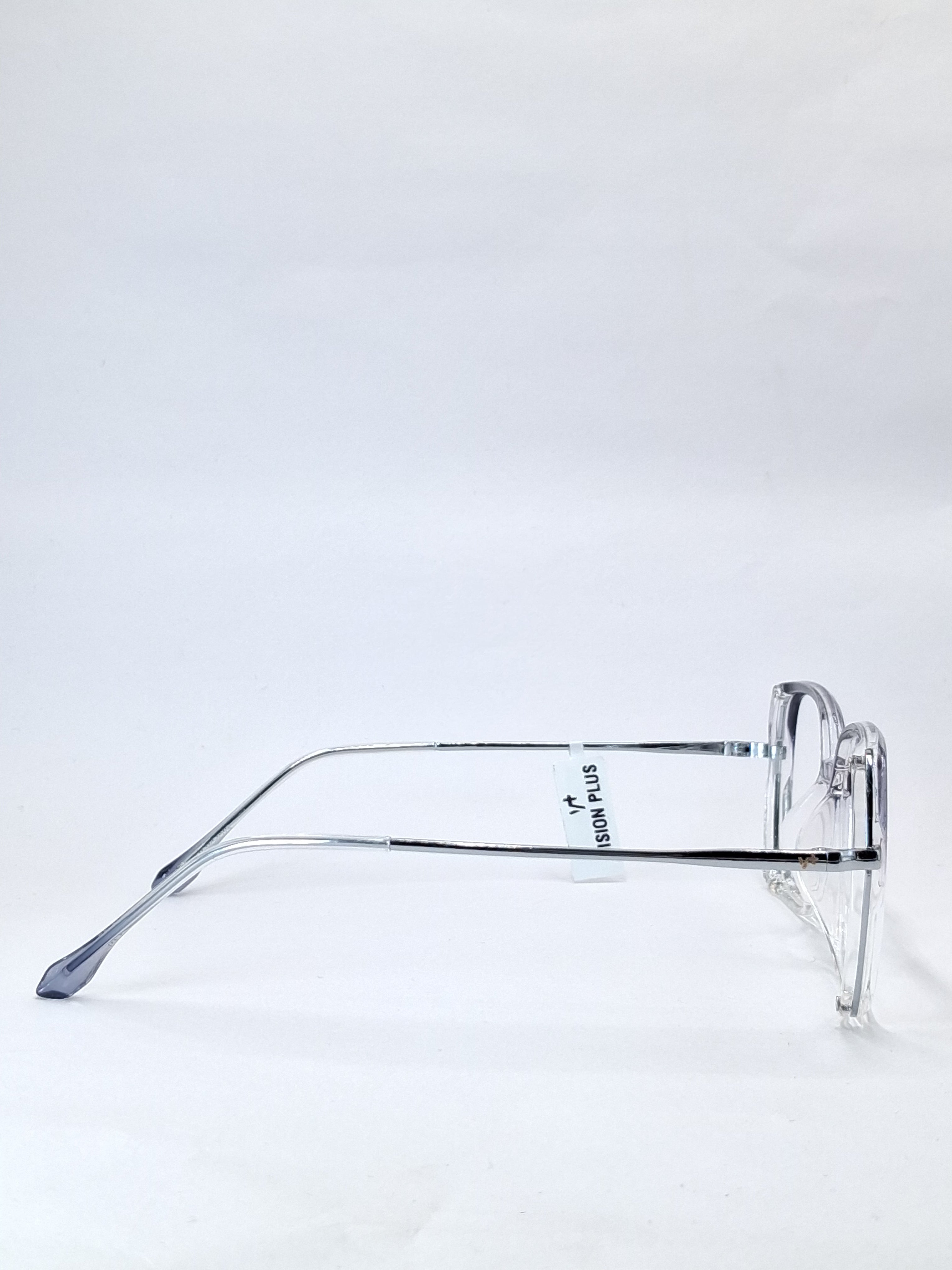 vision plus crystal gray with white with metal stick frame