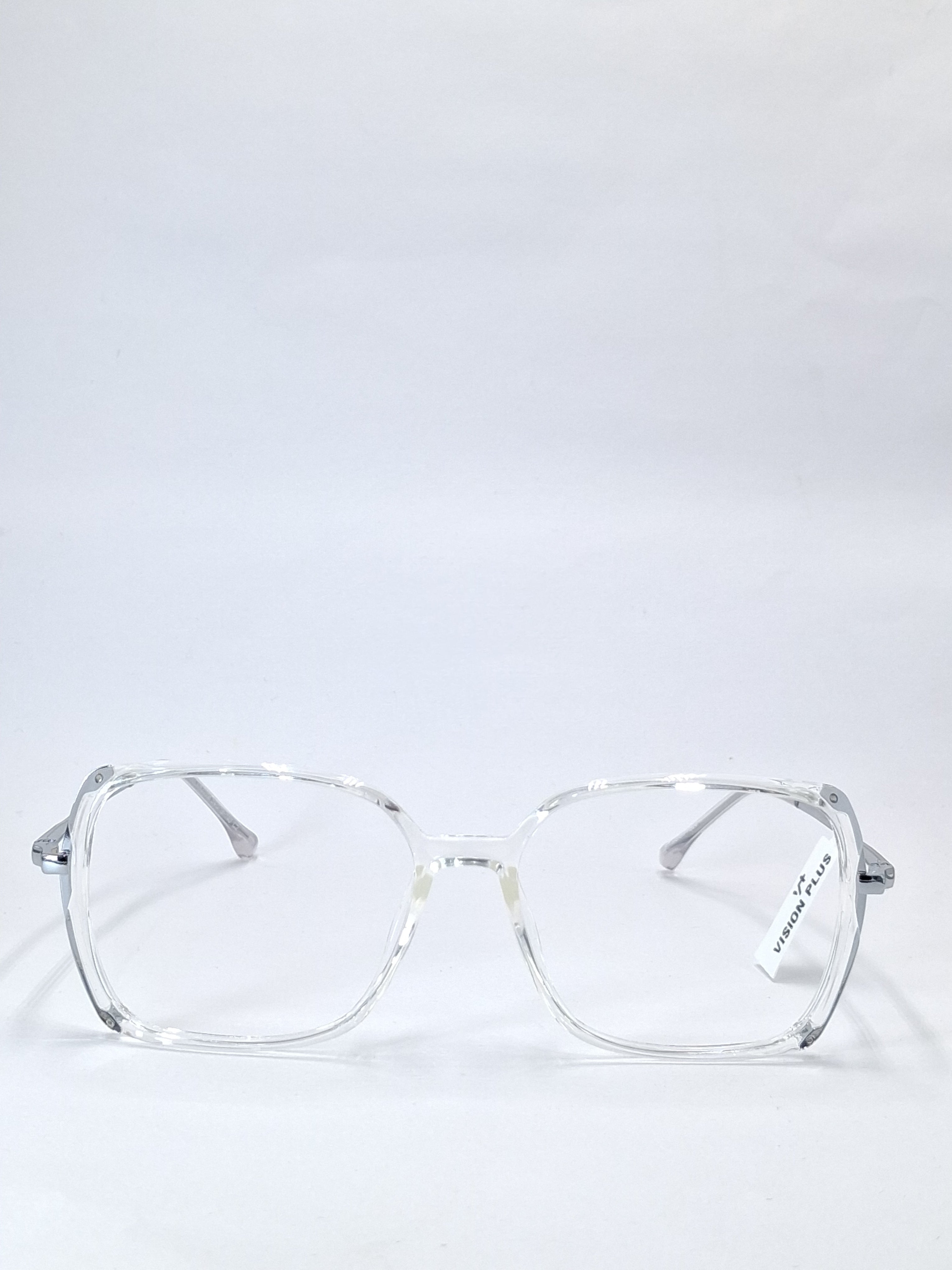 vision plus transparent with metal stick frame