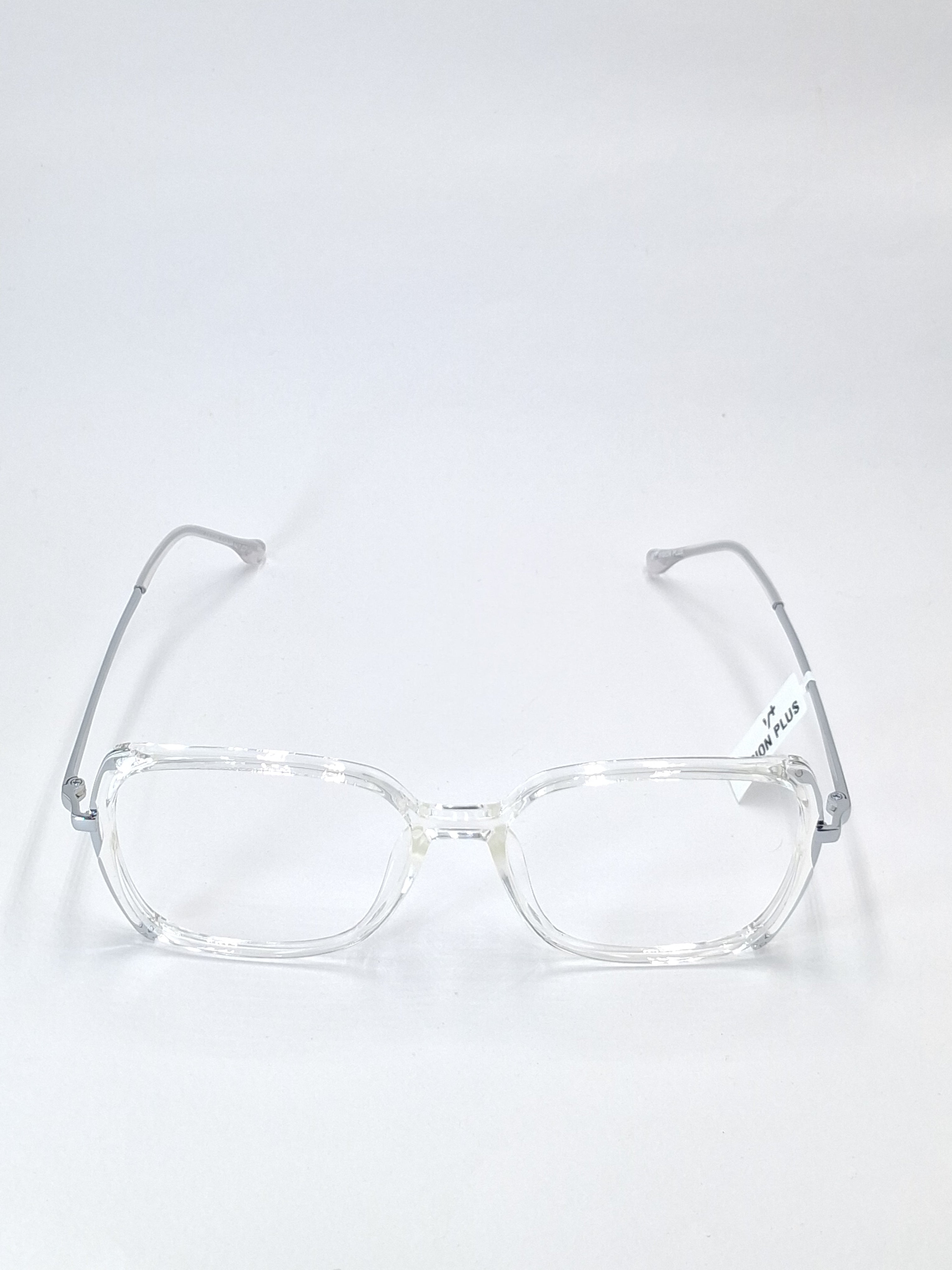 vision plus transparent with metal stick frame