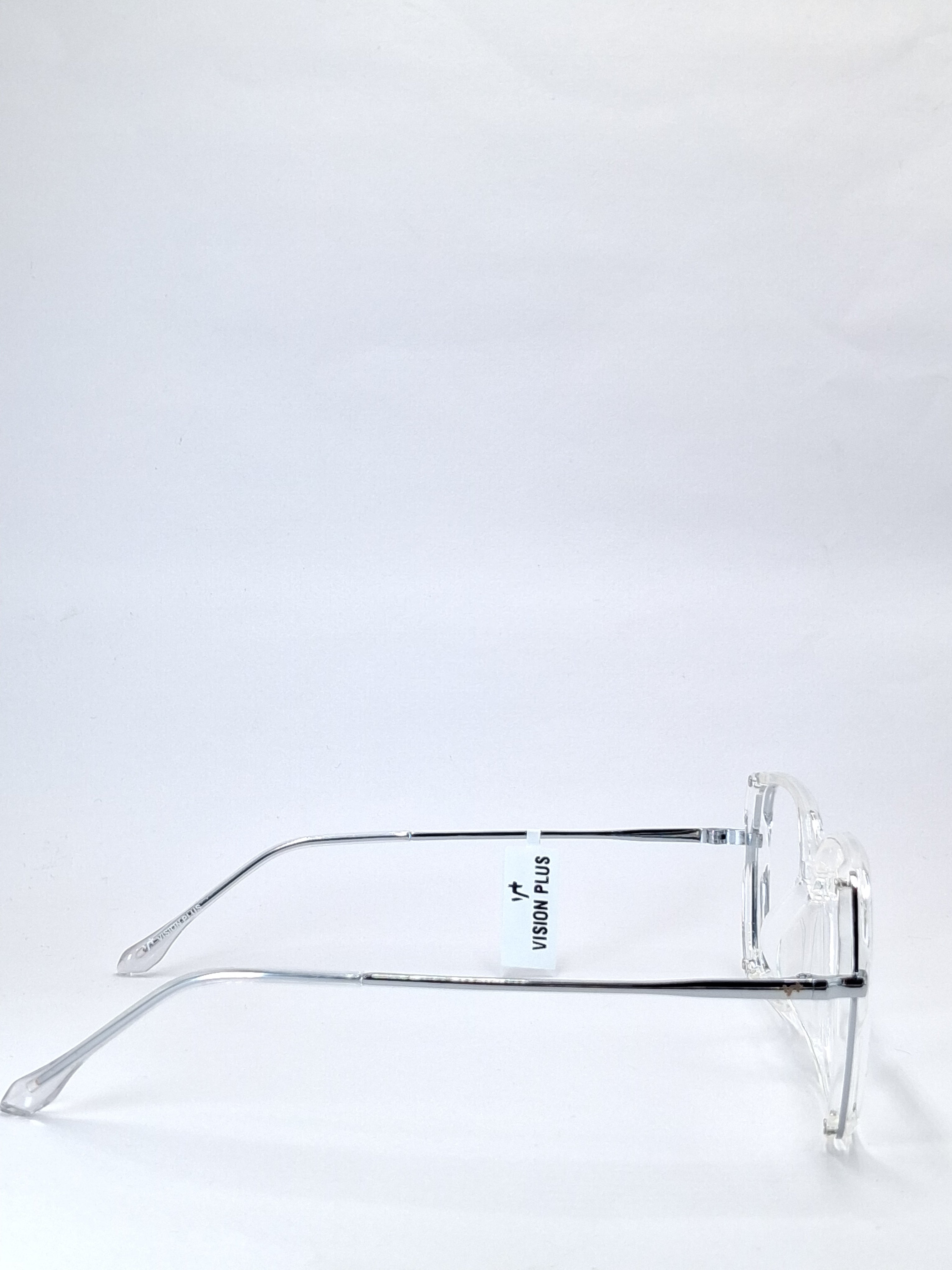 vision plus transparent with metal stick frame