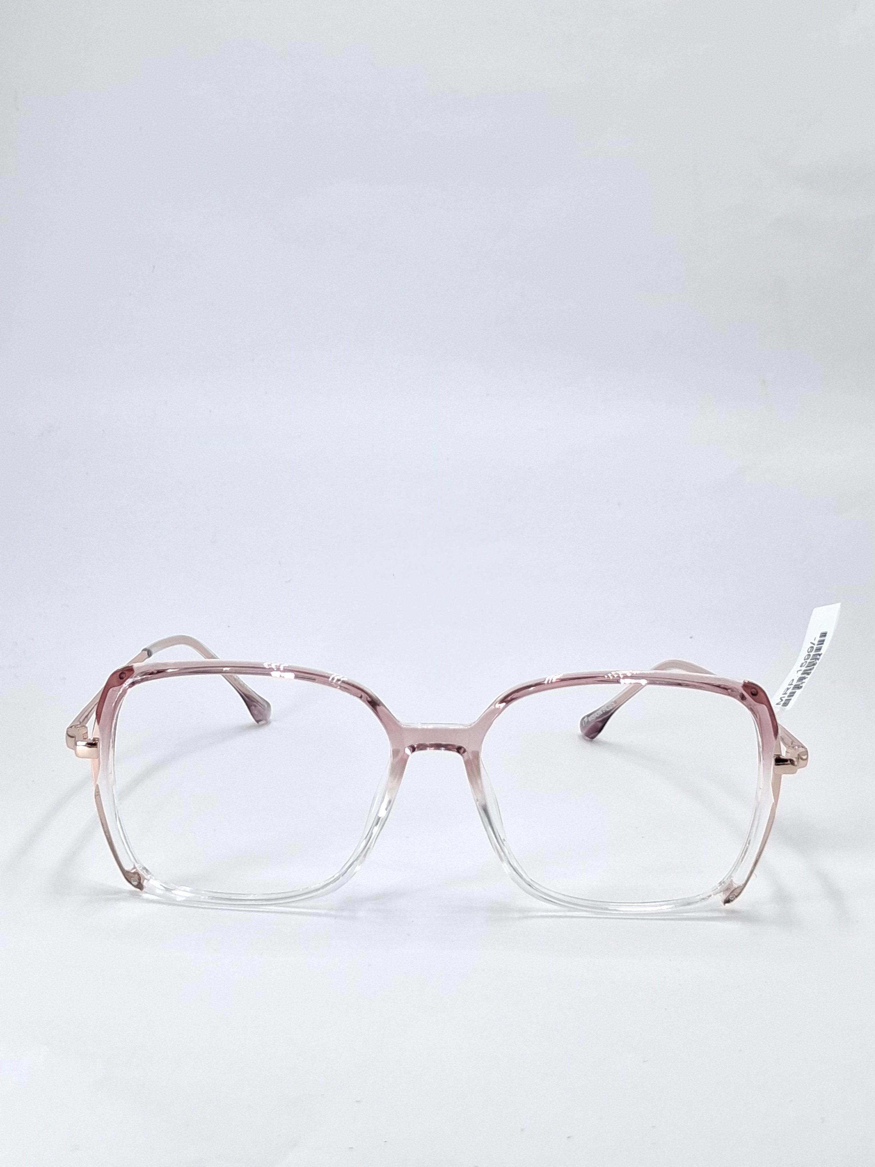 vision plus crystal pink with white with metal stick frame