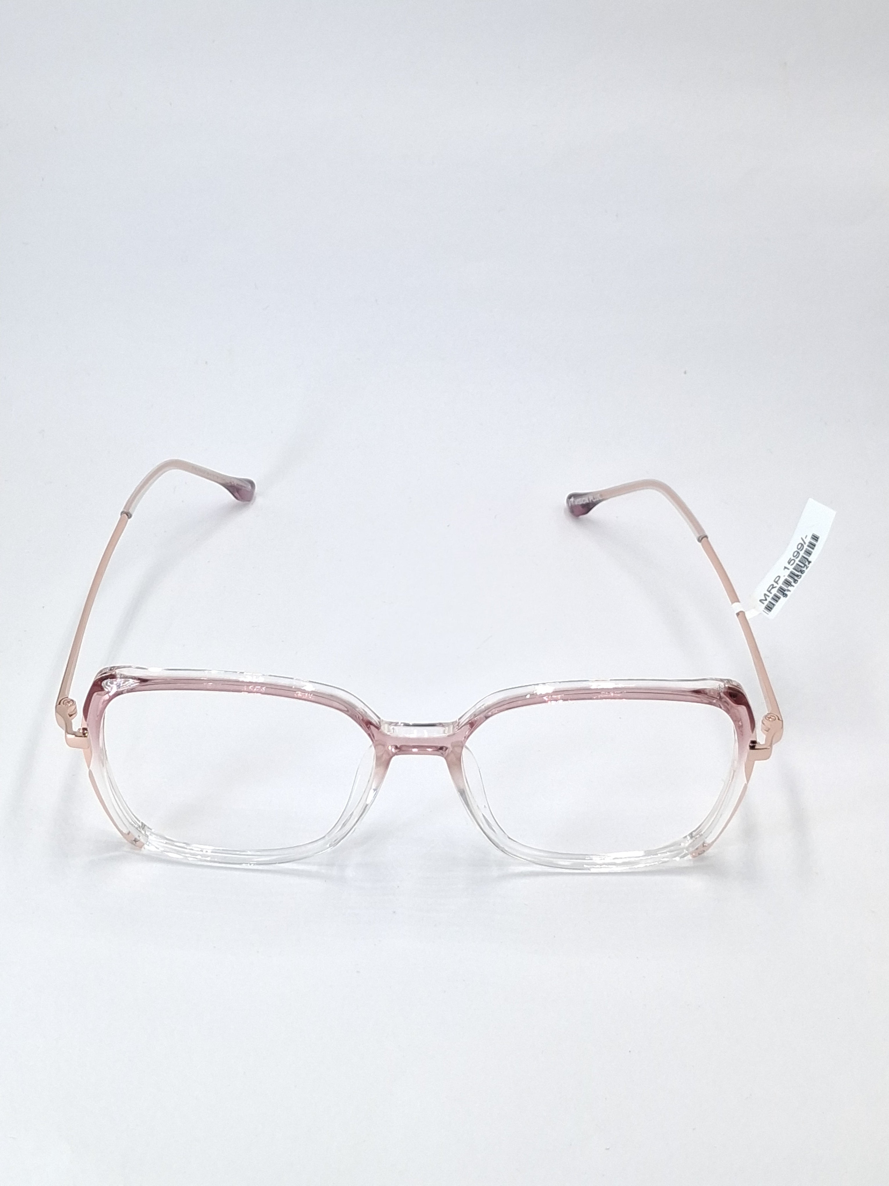 vision plus crystal pink with white with metal stick frame